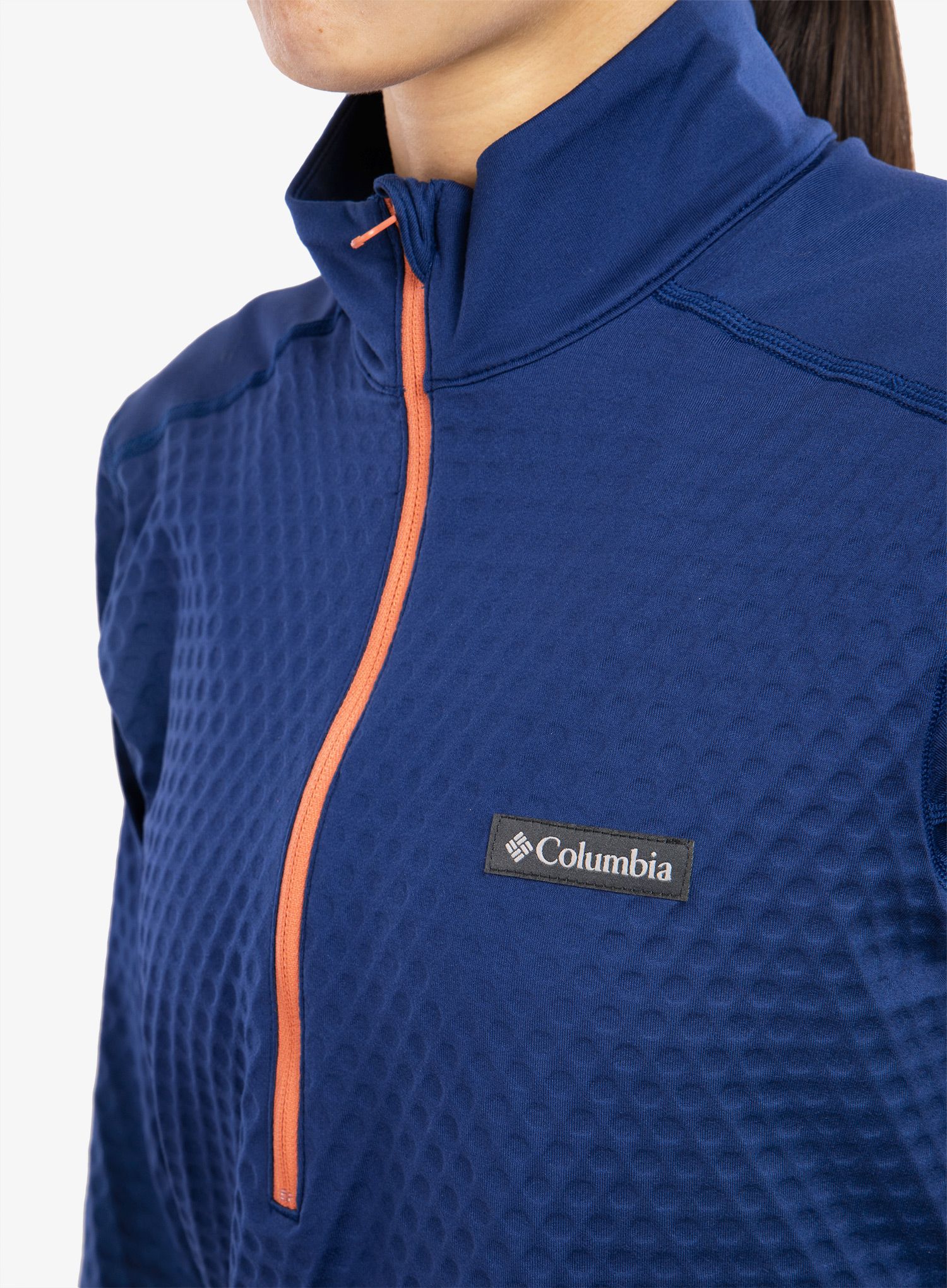 Dámská mikina Columbia Bliss Ascent 1/2 Zip - dark sapphire
