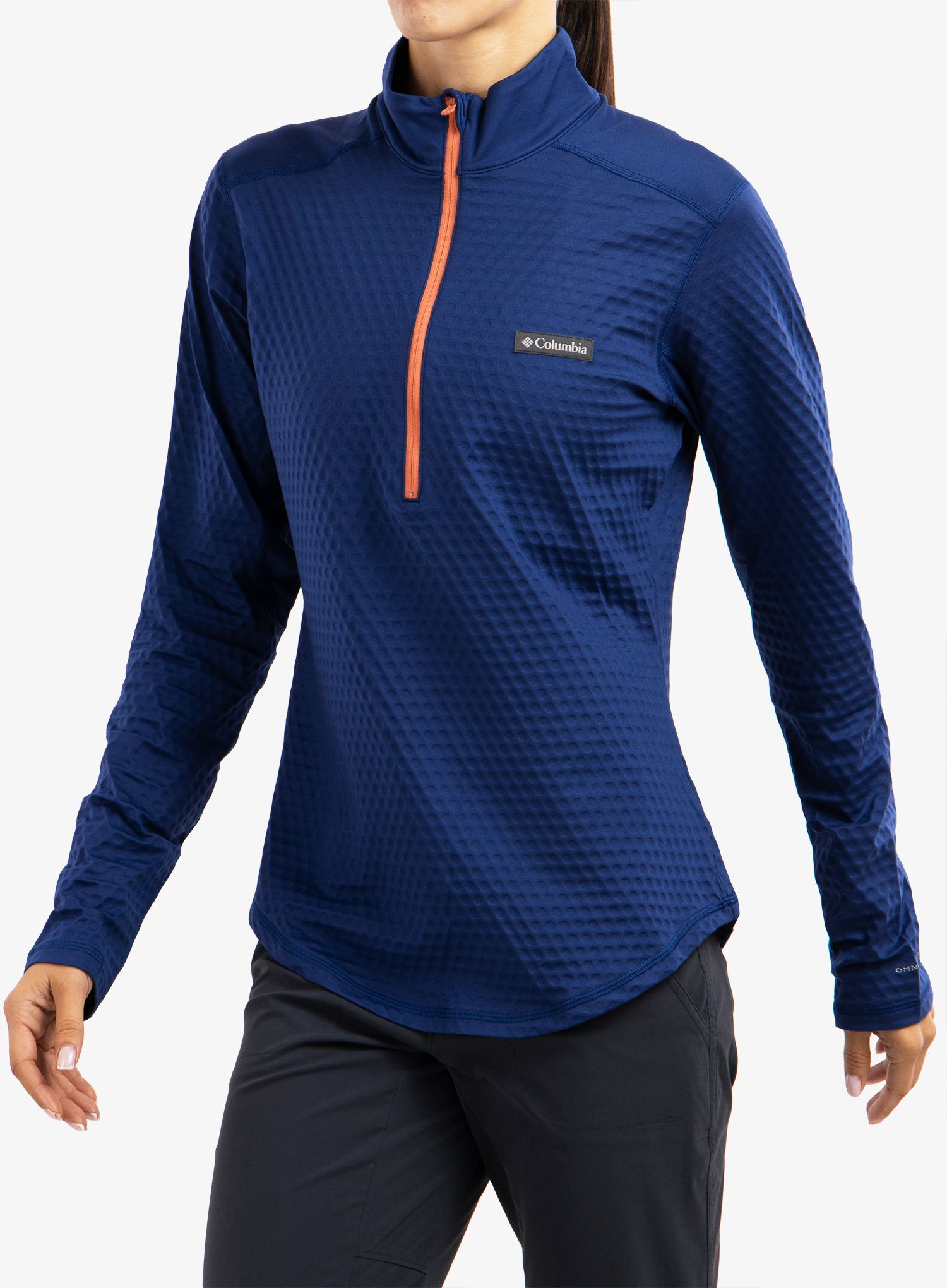 Dámská mikina Columbia Bliss Ascent 1/2 Zip - dark sapphire