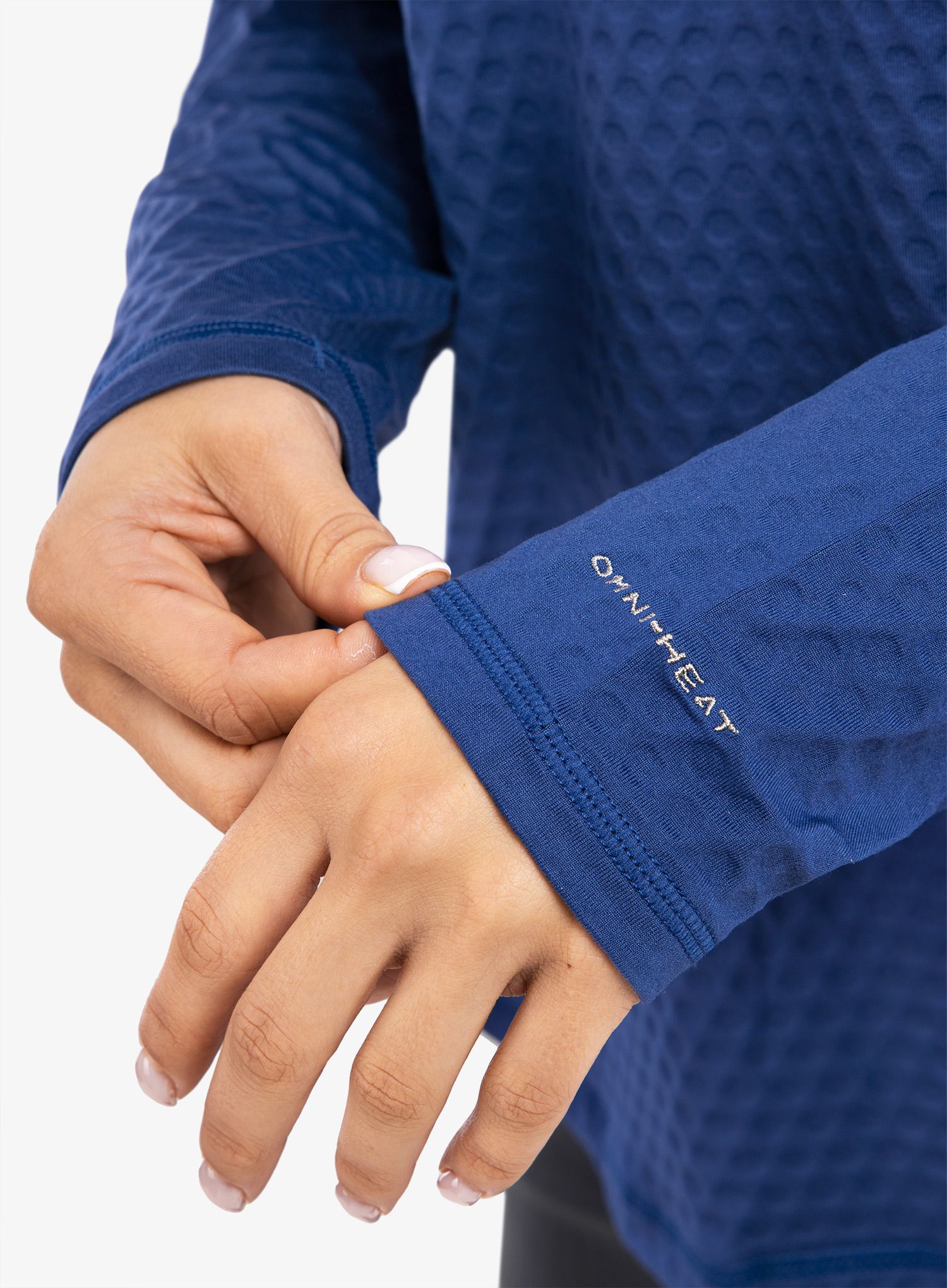 Mikina Columbia Bliss Ascent LS - dark sapphire