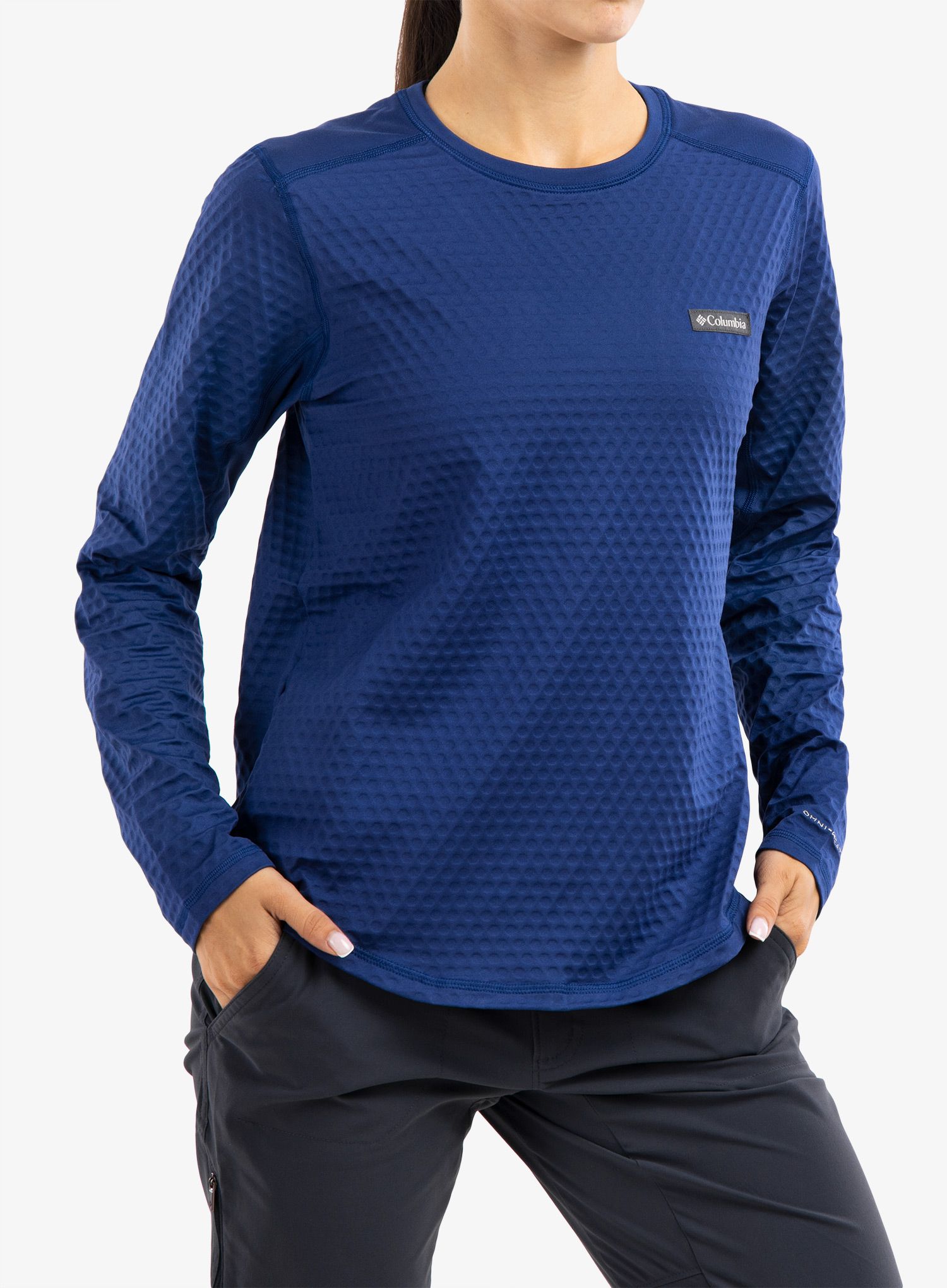 Mikina Columbia Bliss Ascent LS - dark sapphire