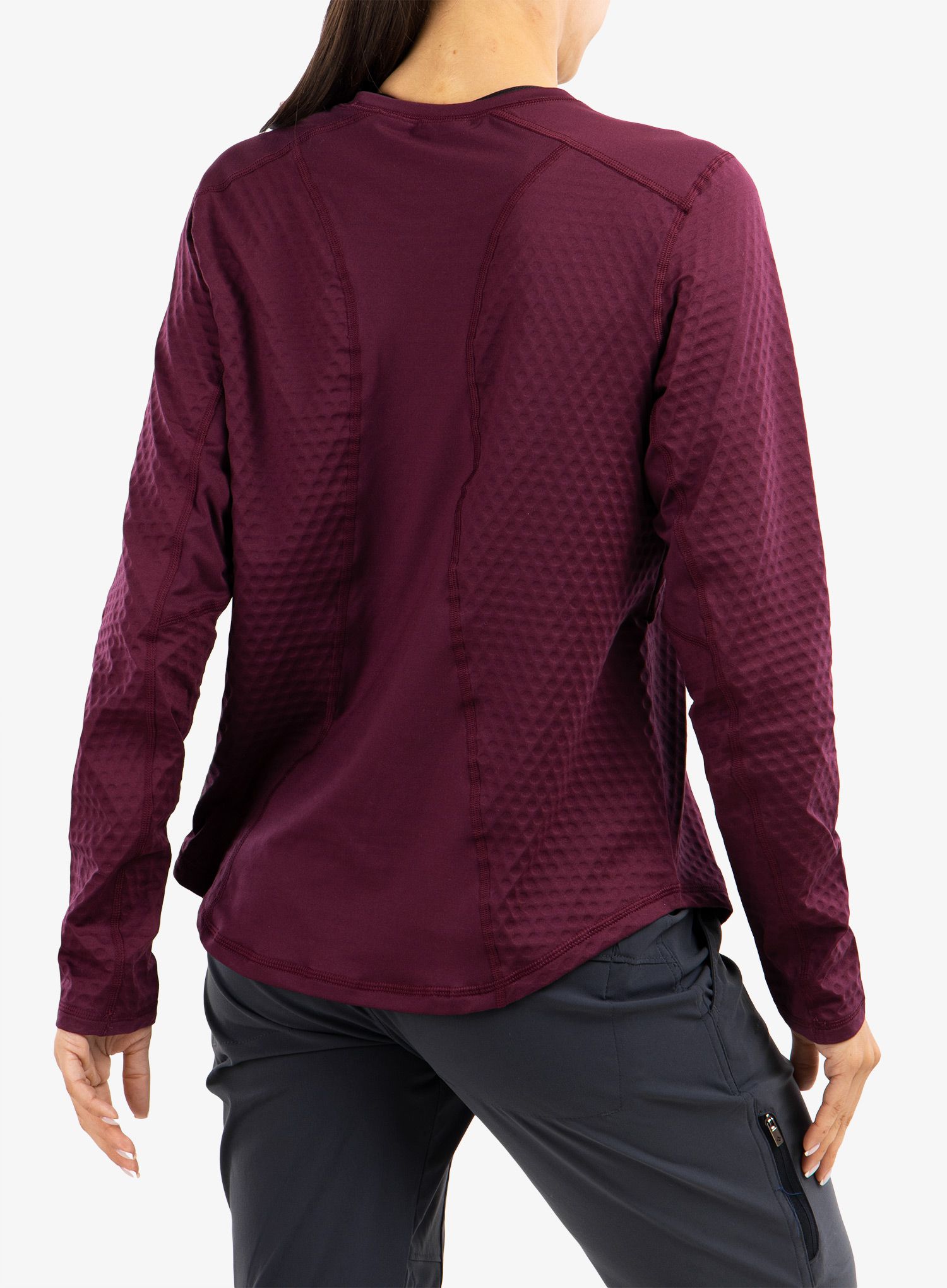 Mikina Columbia Bliss Ascent LS - marionberry