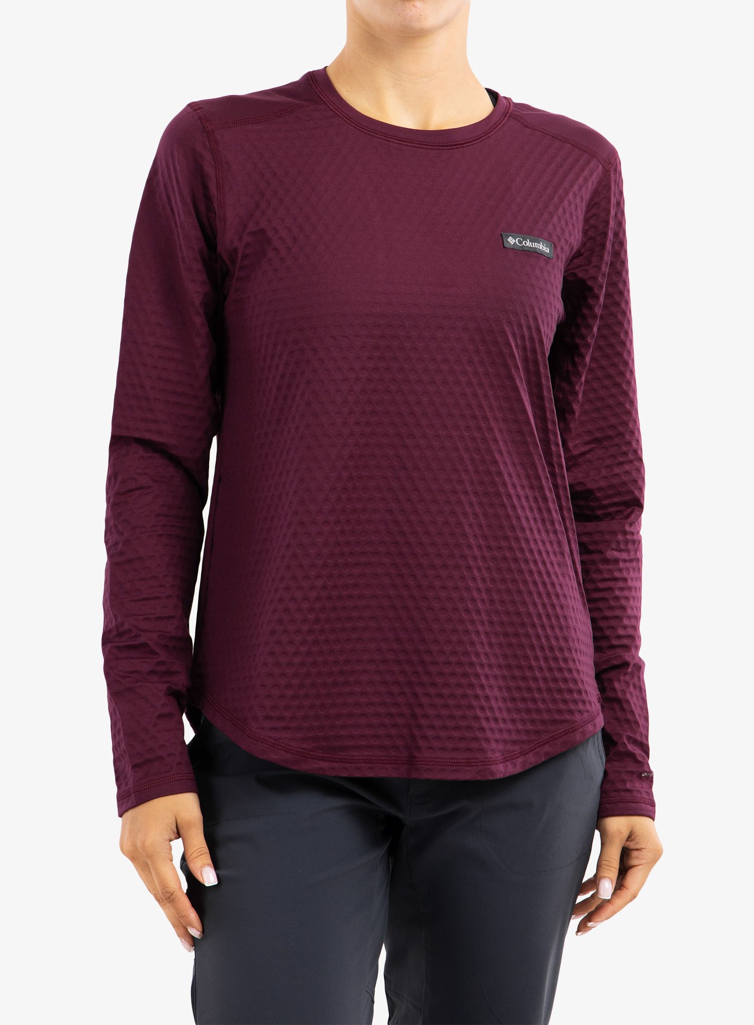 Mikina Columbia Bliss Ascent LS - marionberry
