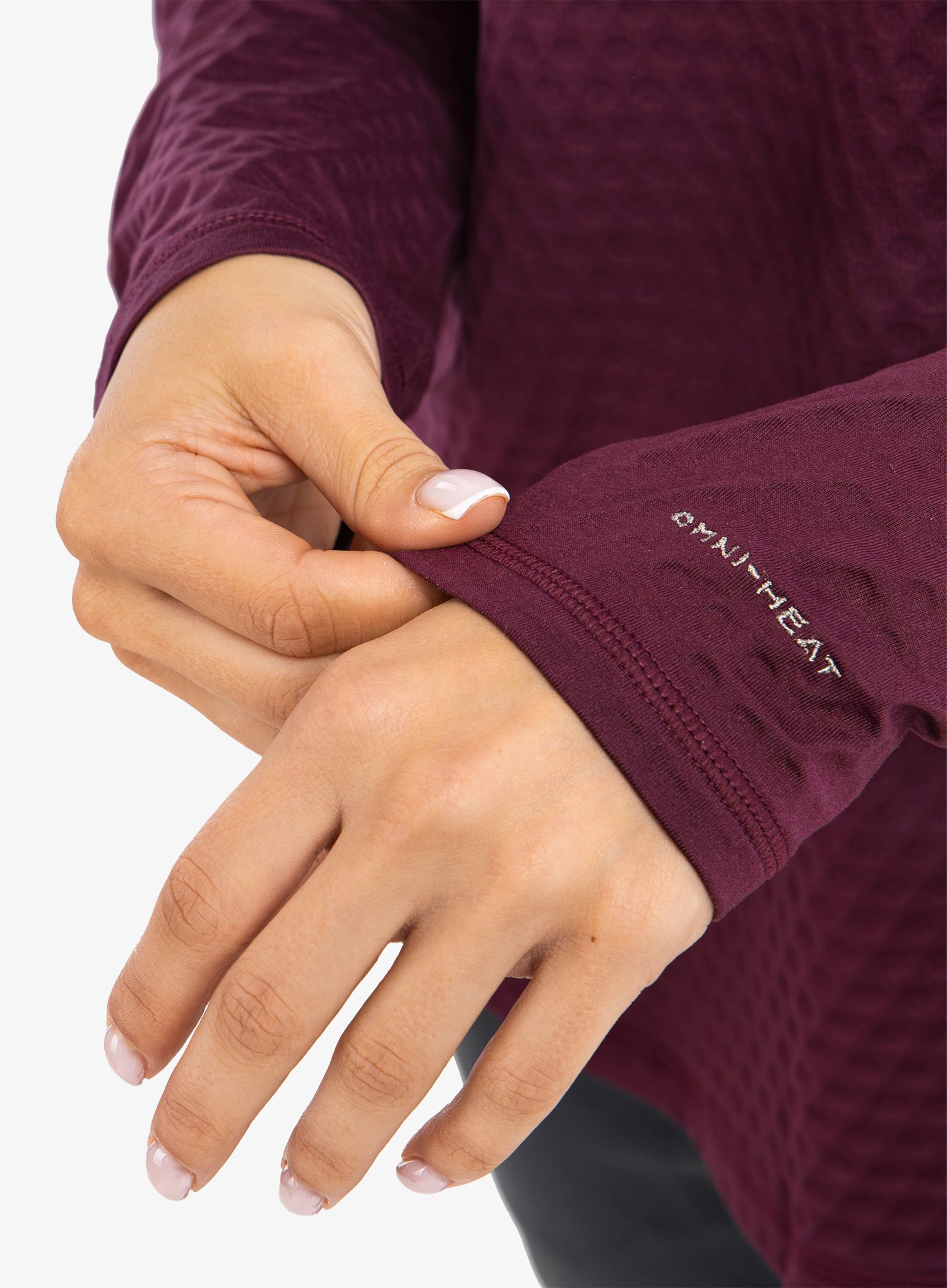 Mikina Columbia Bliss Ascent LS - marionberry