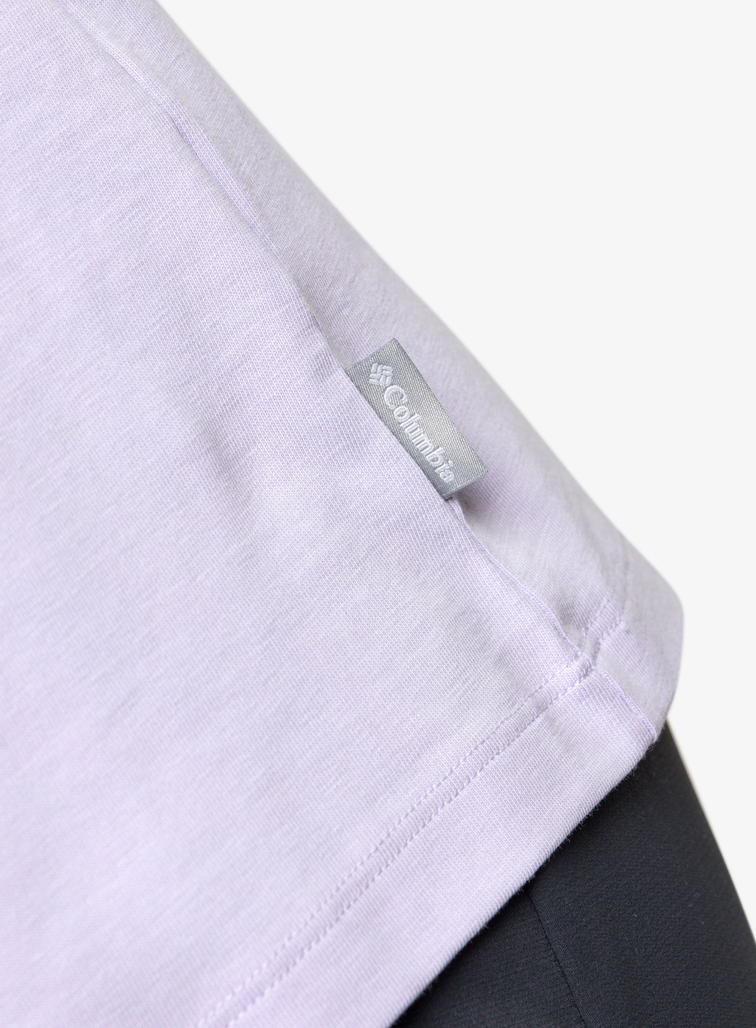Bavlněné tričko dámské Columbia Boundless Beauty SS Tee - purple tint/rhodies PDX graph