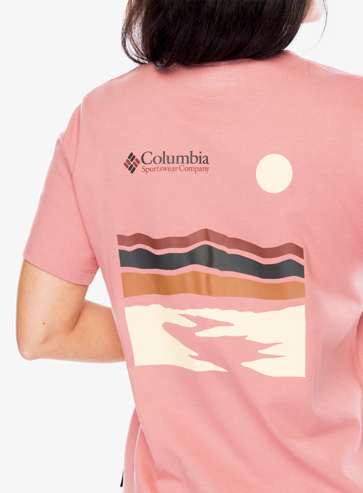 Bavlněné tričko dámské Columbia Boundless Beauty S/S Tee - pink agave/heritage