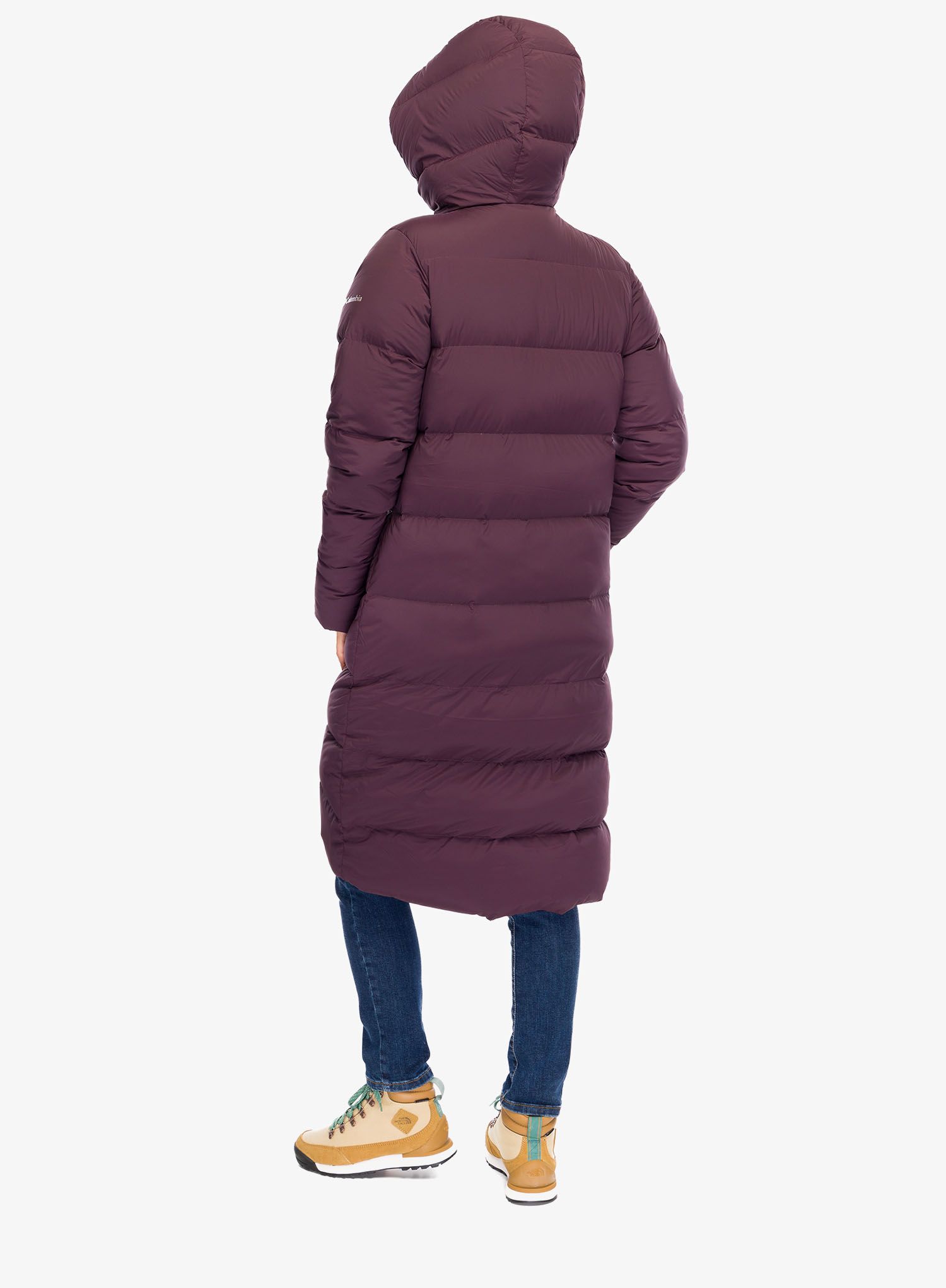 Dámský péřový kabát Columbia Boundless Days Long Down Jacket - moonvista