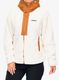 Fleecová mikina dámská Columbia Boundless Discovery Hooded Sherpa - chalk/camel brown
