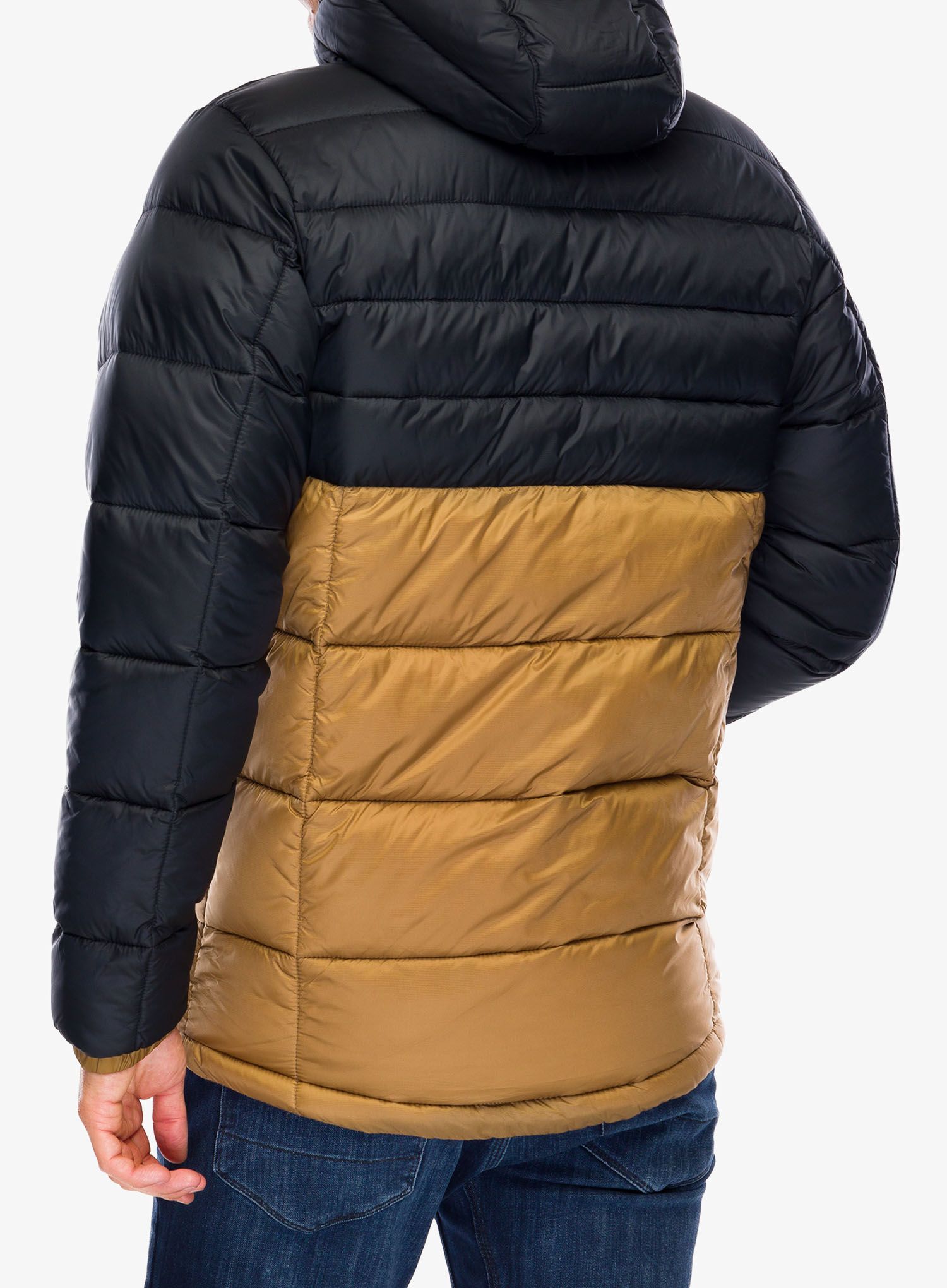 Zateplená bunda Columbia Buck Butte II Insulated Hooded Jacket - delta/black