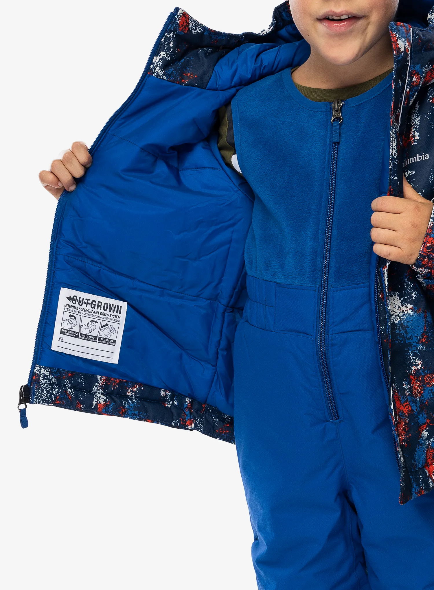 Dětská souprava Columbia Buga II Set - mountain blue timberwild/blue