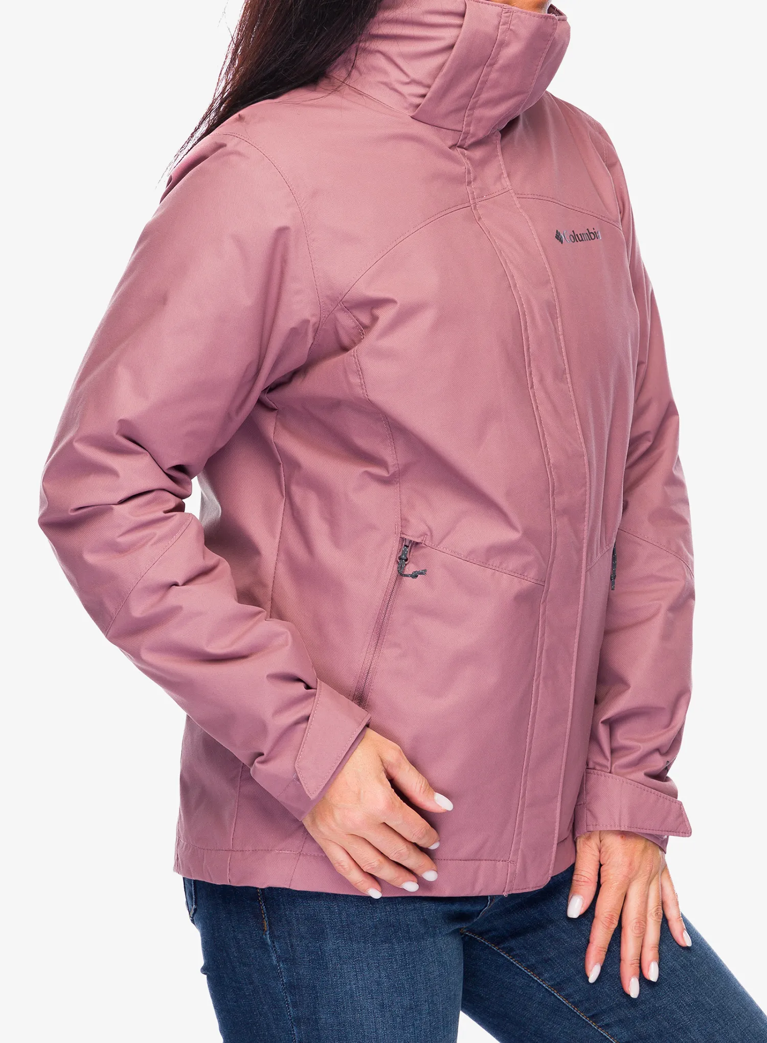 Bunda 3v1 dámská Columbia Bugaboo III Fleece Interchange Jacket - fig