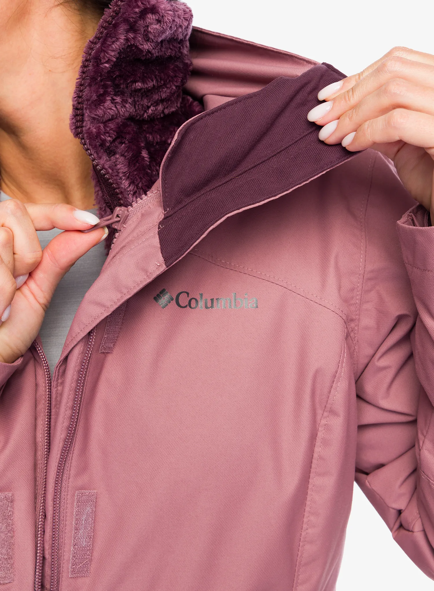Bunda 3v1 dámská Columbia Bugaboo III Fleece Interchange Jacket - fig