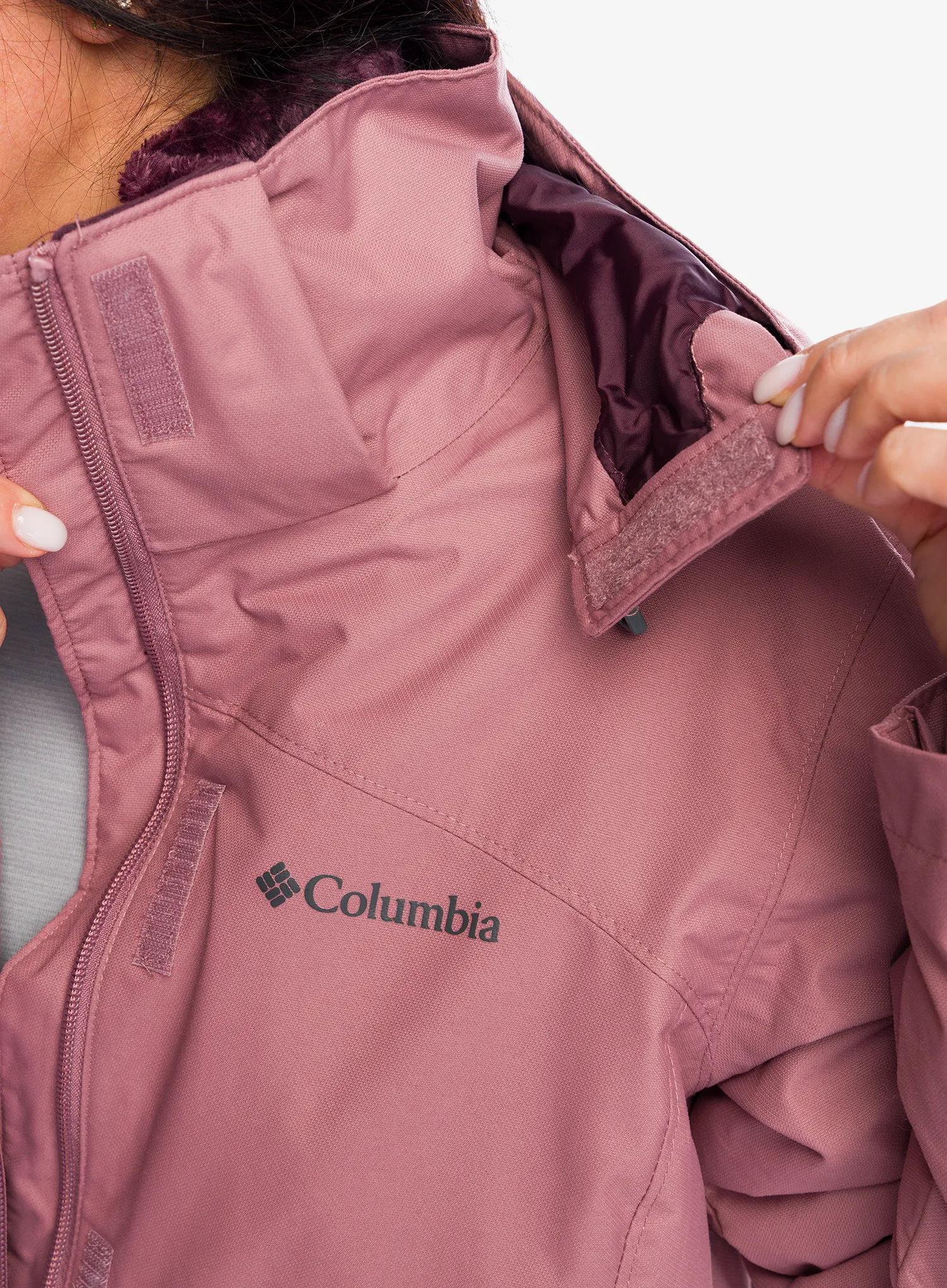 Bunda 3v1 dámská Columbia Bugaboo III Fleece Interchange Jacket - fig