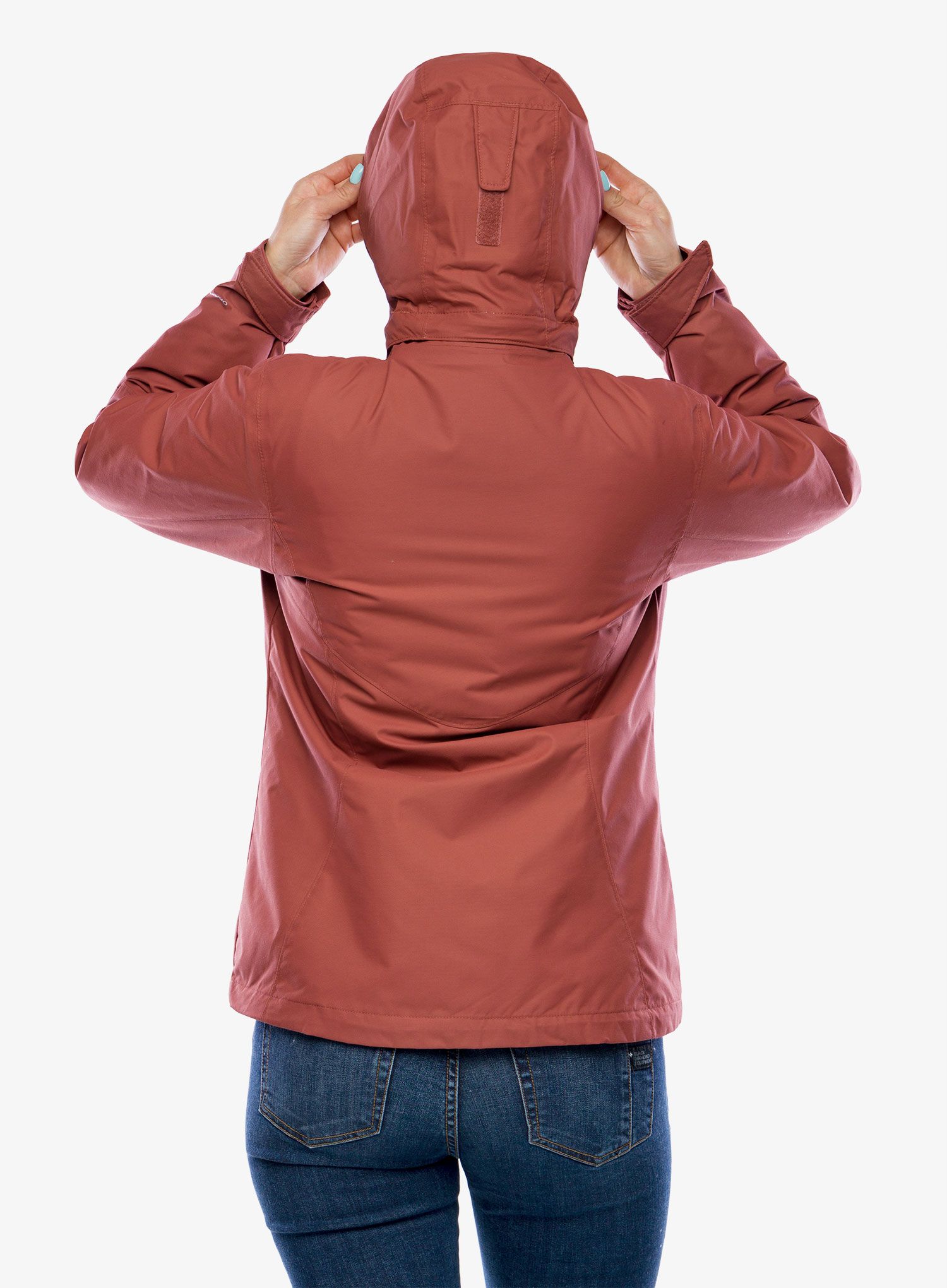Bunda 3v1 dámská Columbia Bugaboo II Fleece Interchange Jacket - beetroot/dusty pink