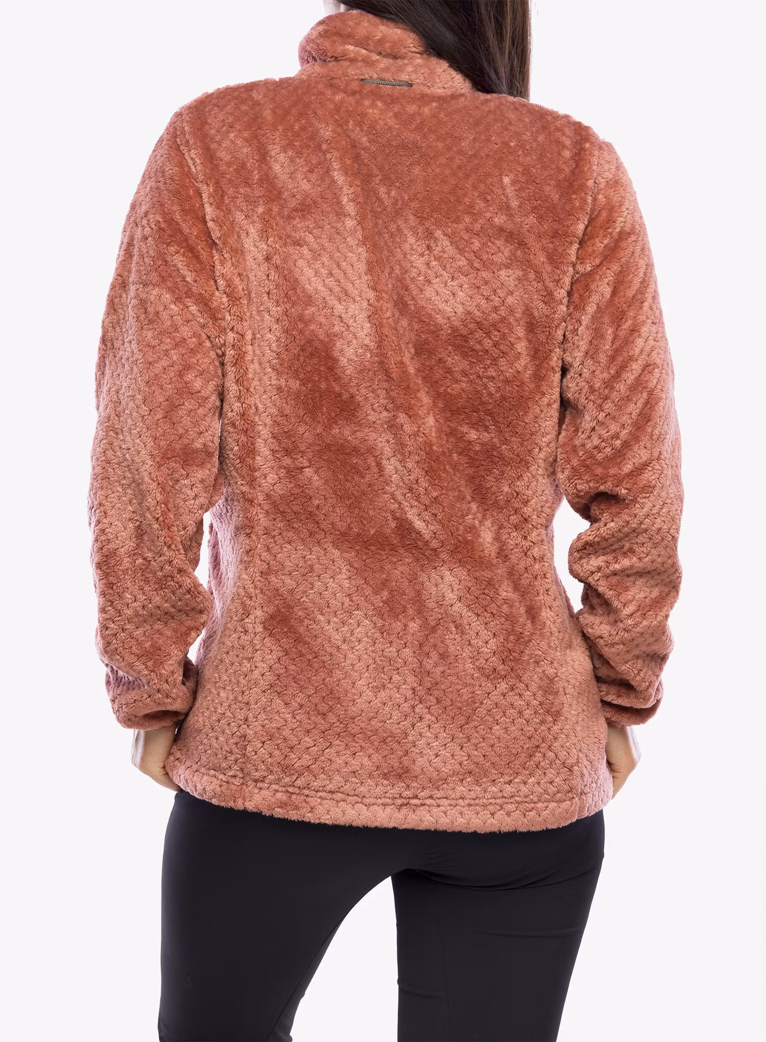 Bunda 3v1 dámská Columbia Bugaboo II Fleece Interchange Jacket - faded peach/beetroot lining