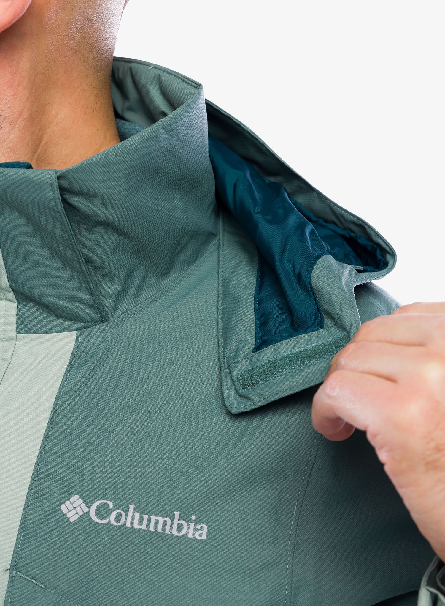 Bunda 3v1 Columbia Bugaboo II Fleece Interchange Jacket - niagara/metal night wave htr