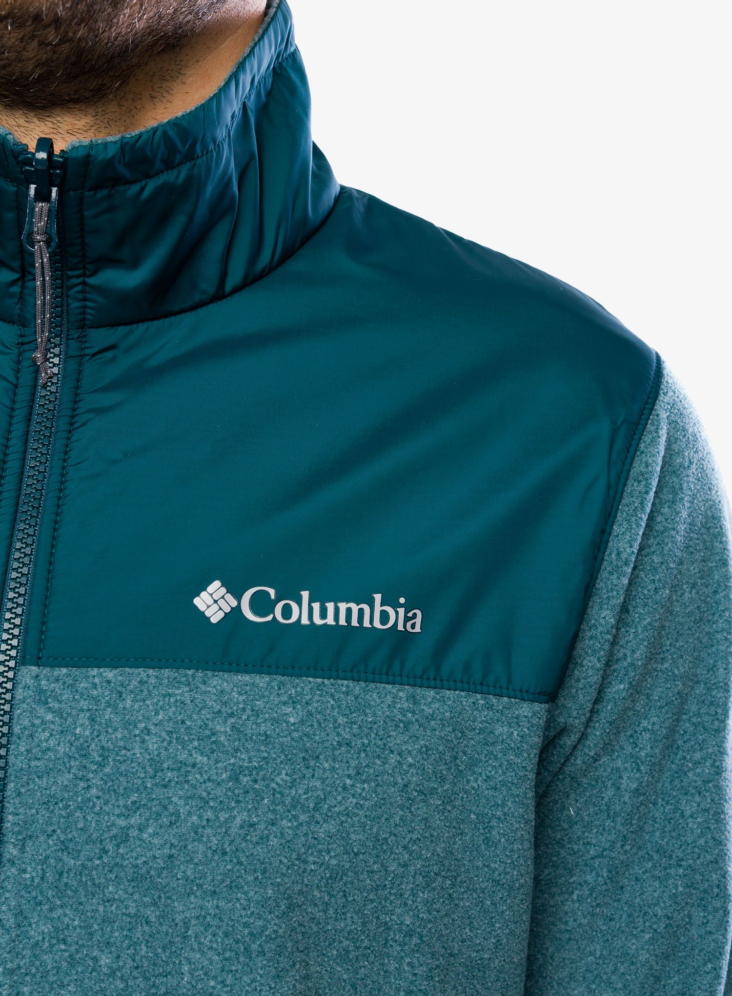 Bunda 3v1 Columbia Bugaboo II Fleece Interchange Jacket - niagara/metal night wave htr