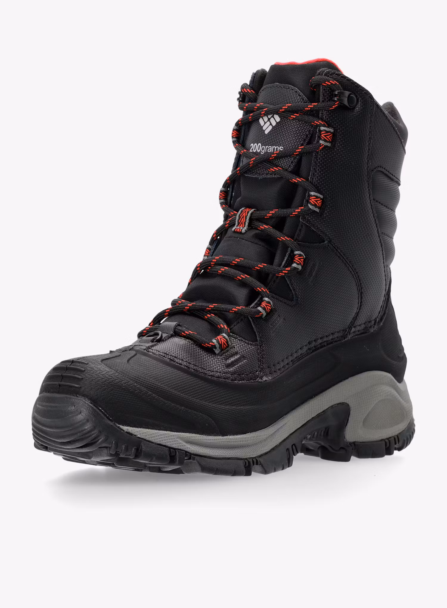Pánské zimní boty Columbia Bugaboot III - black/bright red