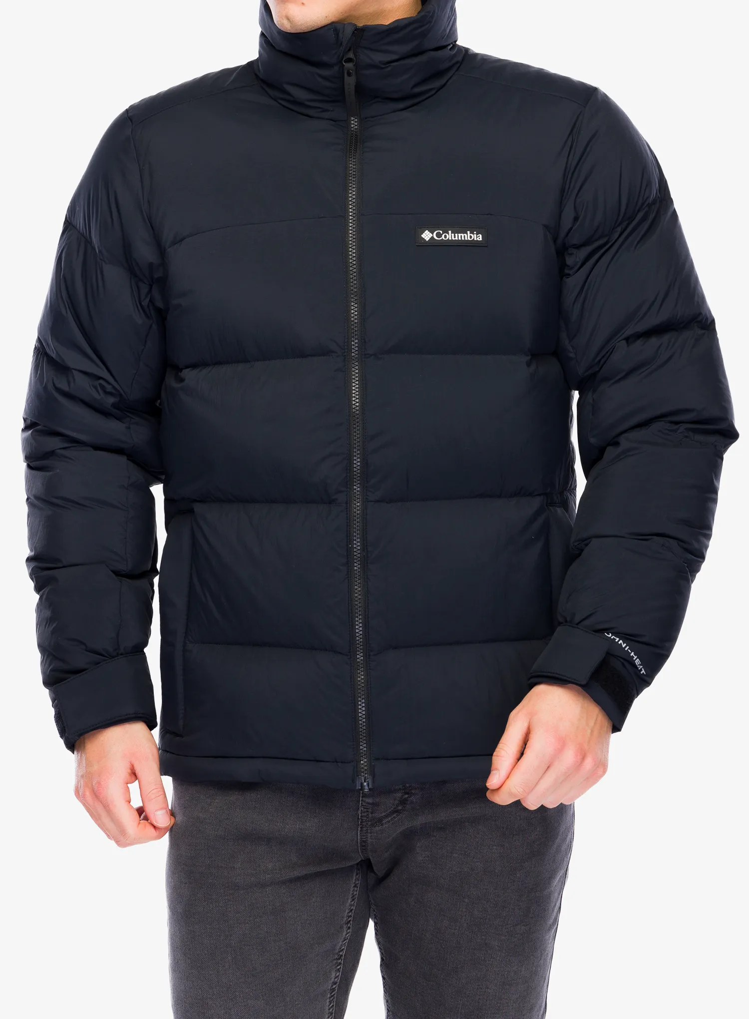 Péřová bunda Columbia Bulo Point III Down Jacket - black