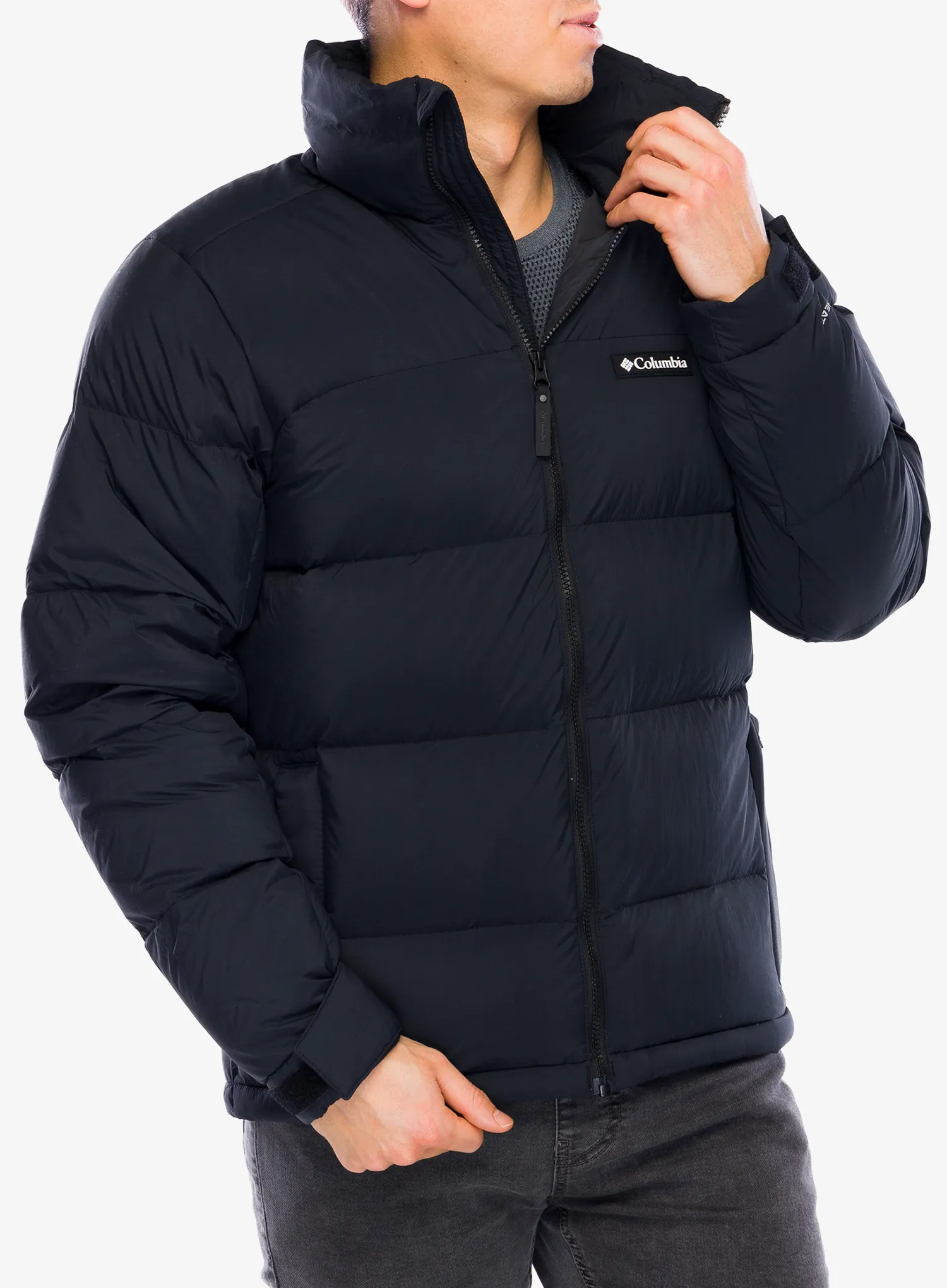 Péřová bunda Columbia Bulo Point III Down Jacket - black