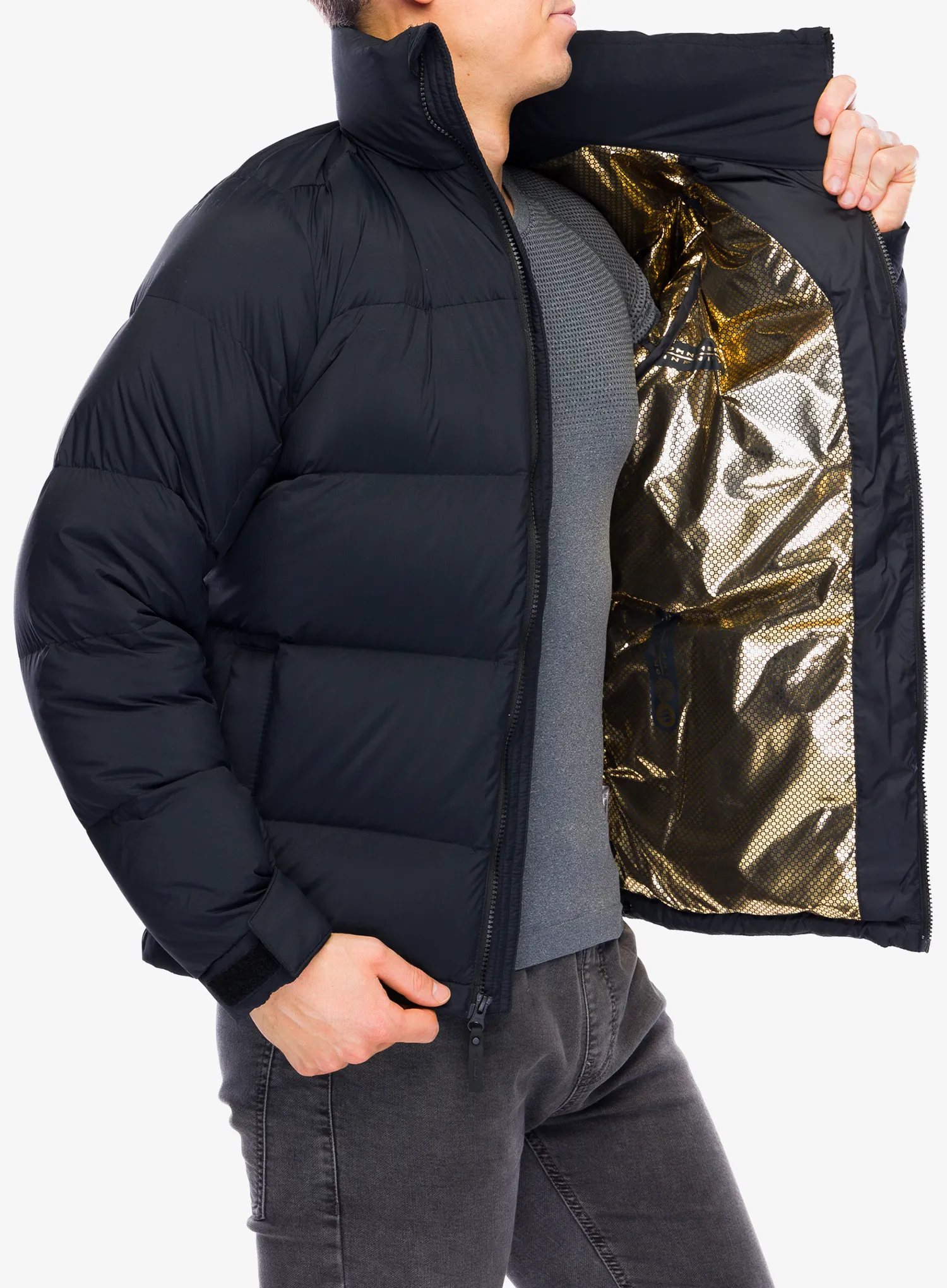 Péřová bunda Columbia Bulo Point III Down Jacket - black