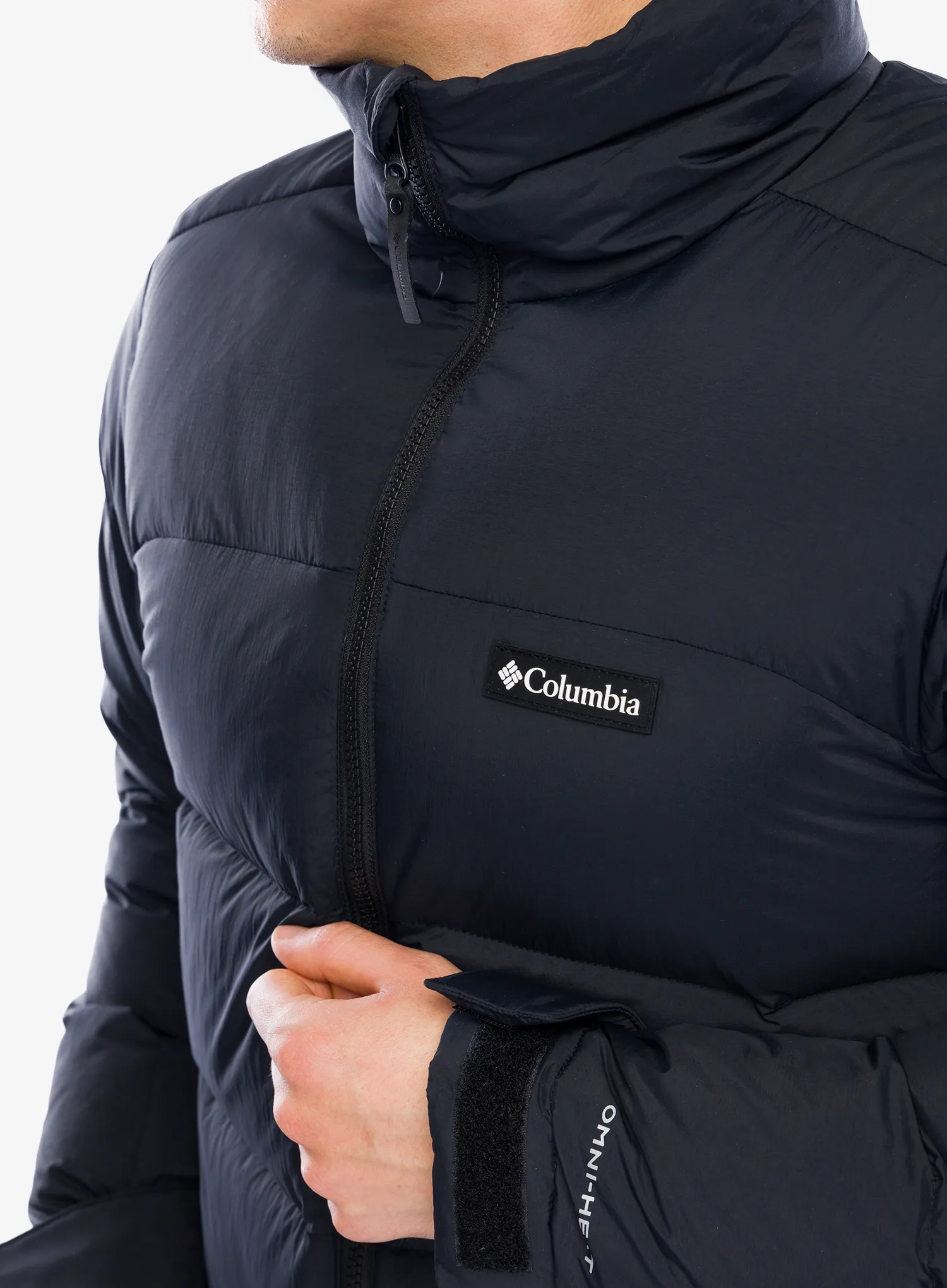 Péřová bunda Columbia Bulo Point III Down Jacket - black