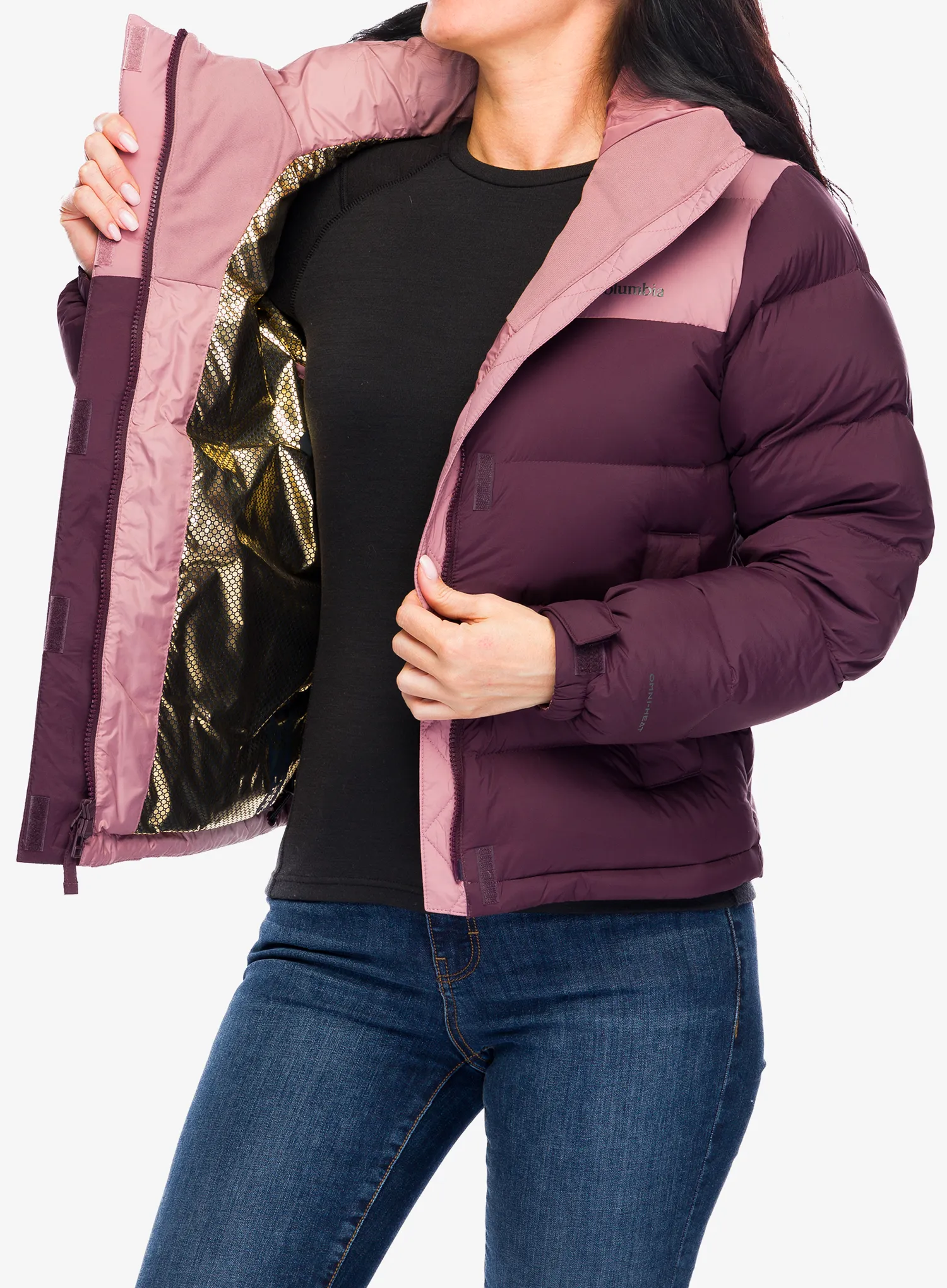 Dámská zimní bunda Columbia Bulo Point III Down Jacket - moonvista/fig