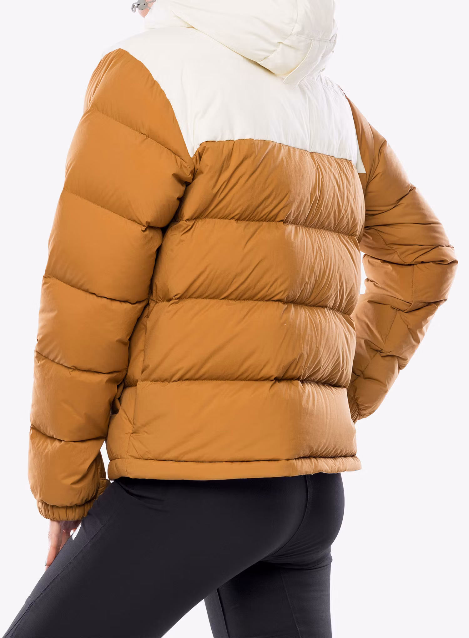 Dámská péřová bunda Columbia Bulo Point II Down Jacket - camel brown/chalk crinkle