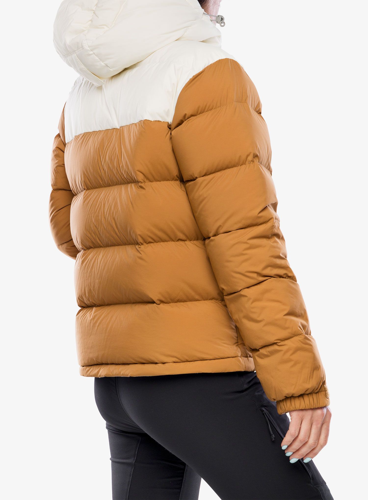 Dámská péřová bunda Columbia Bulo Point II Down Jacket - camel brown/chalk crinkle