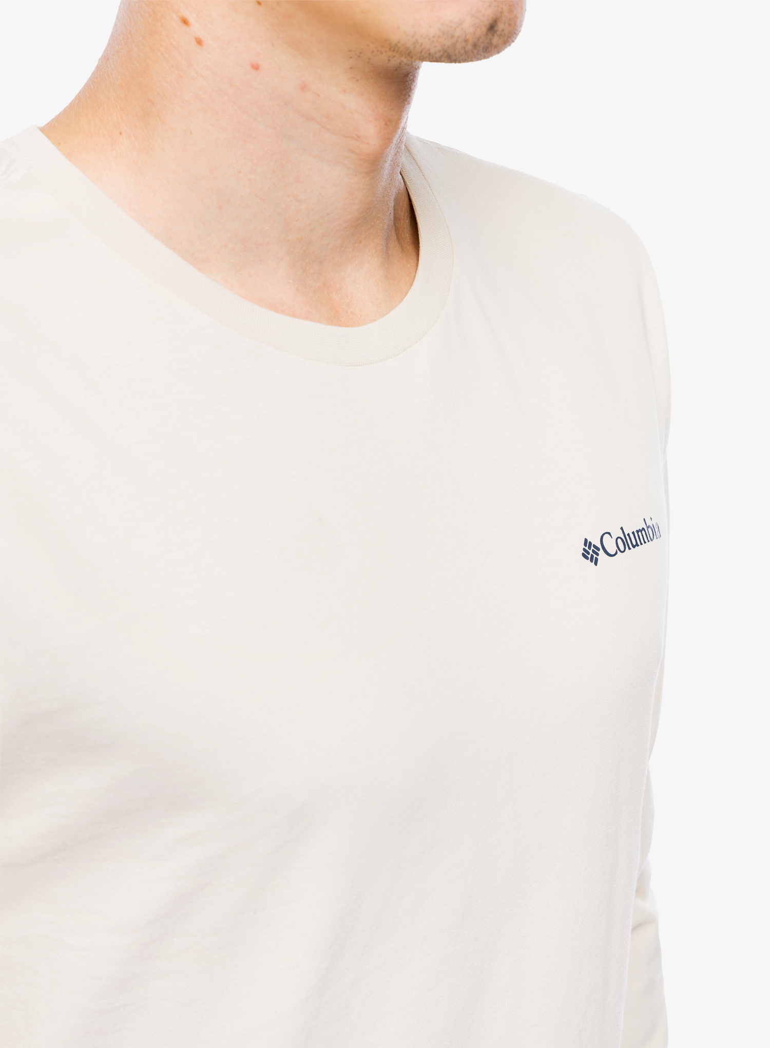 Longsleeve Columbia CSC Seasonal Logo LS Tee - dark stone/peaked badge