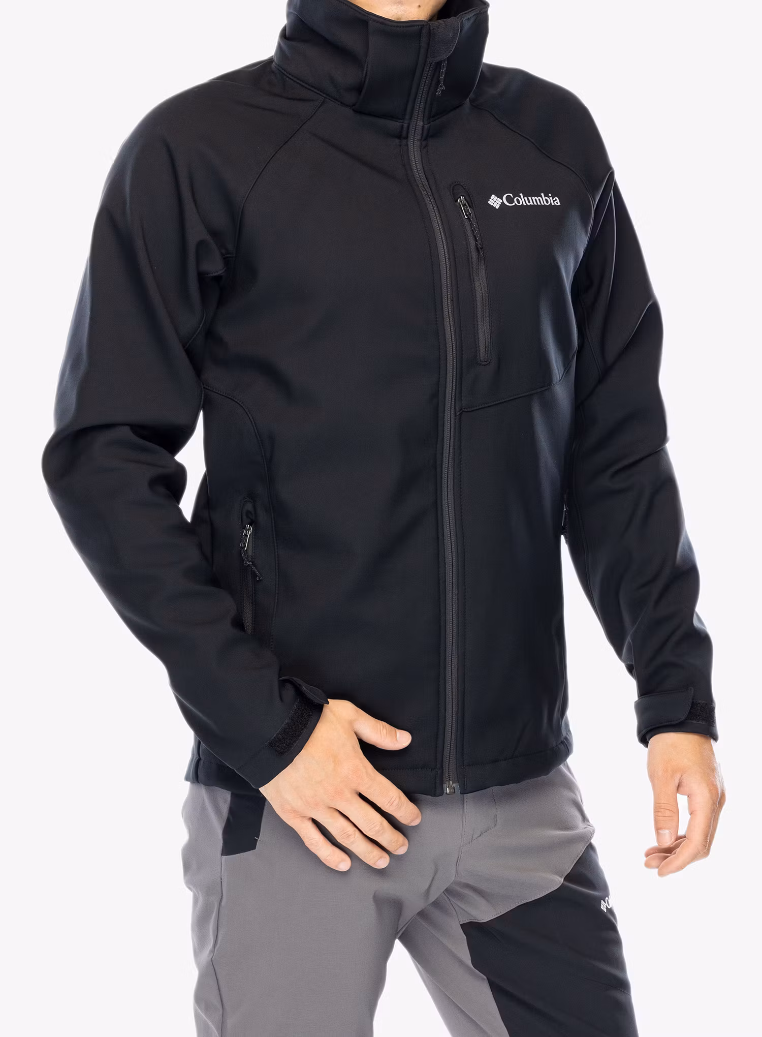 Softshellová bunda Columbia Cascade Ridge III Softshell - black