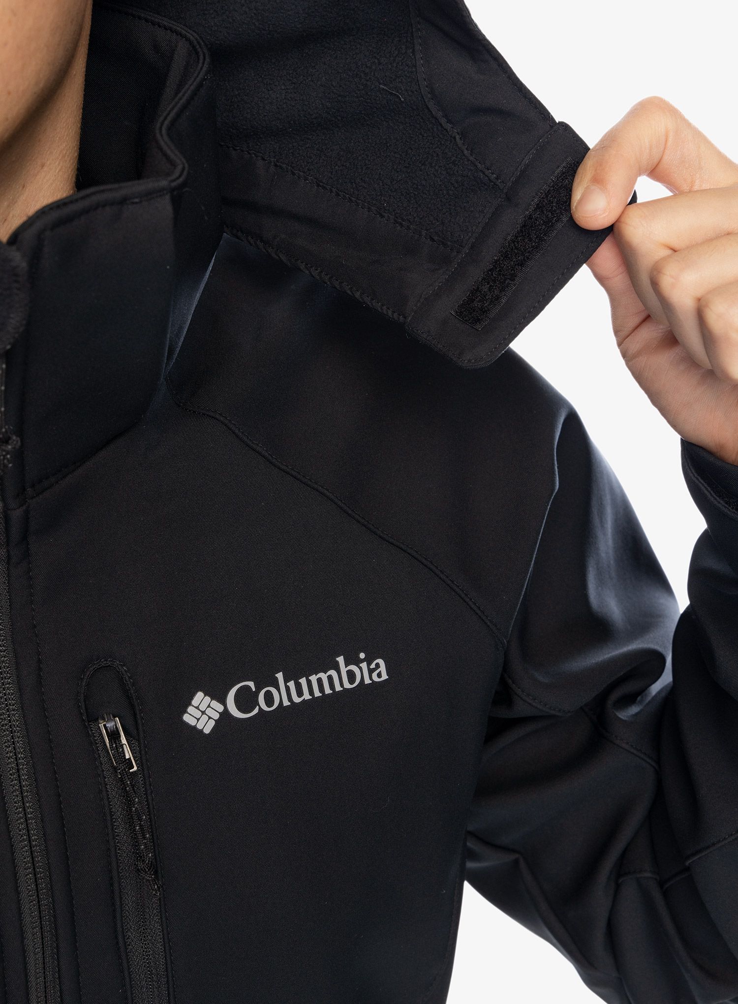 Softshellová bunda Columbia Cascade Ridge III Softshell - black
