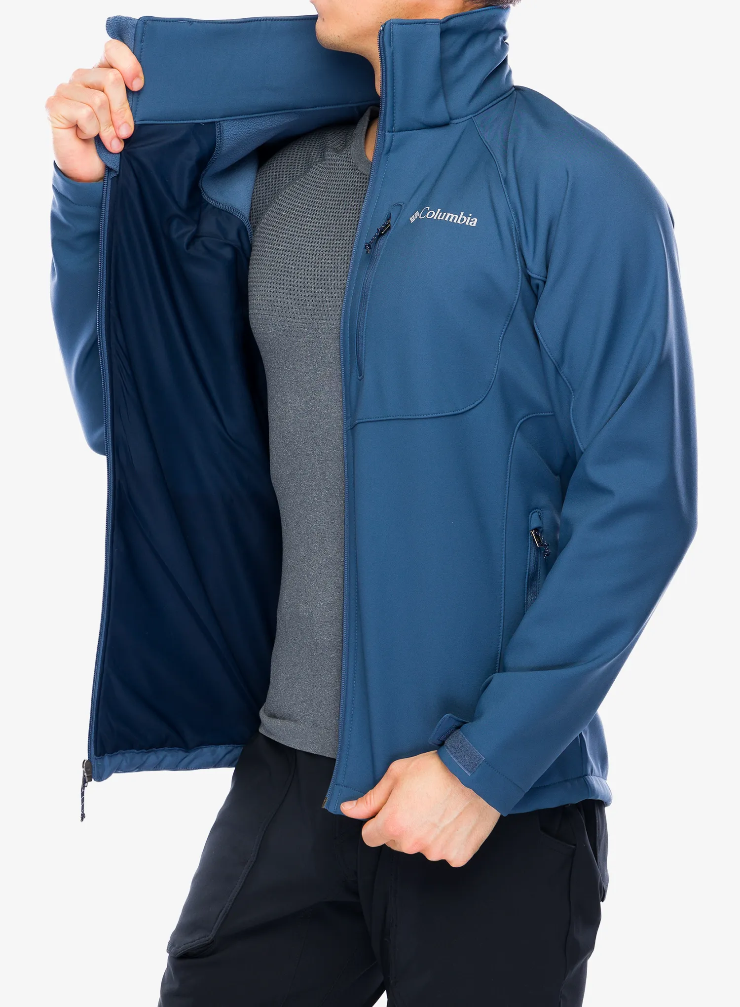 Softshellová bunda Columbia Cascade Ridge III Softshell - dark mountain