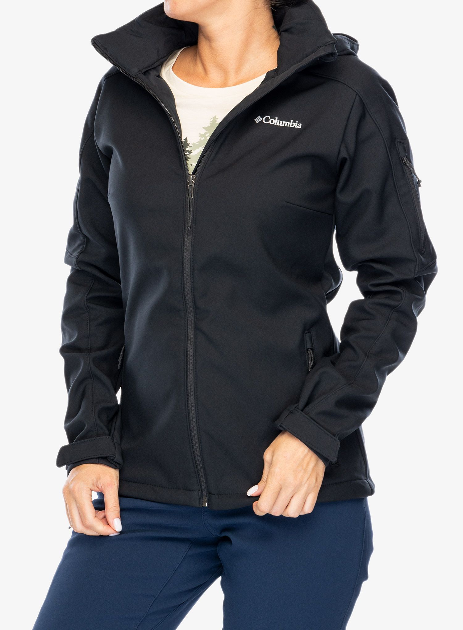 Softshellová bunda dámská Columbia Cascade Ridge II Jacket - black