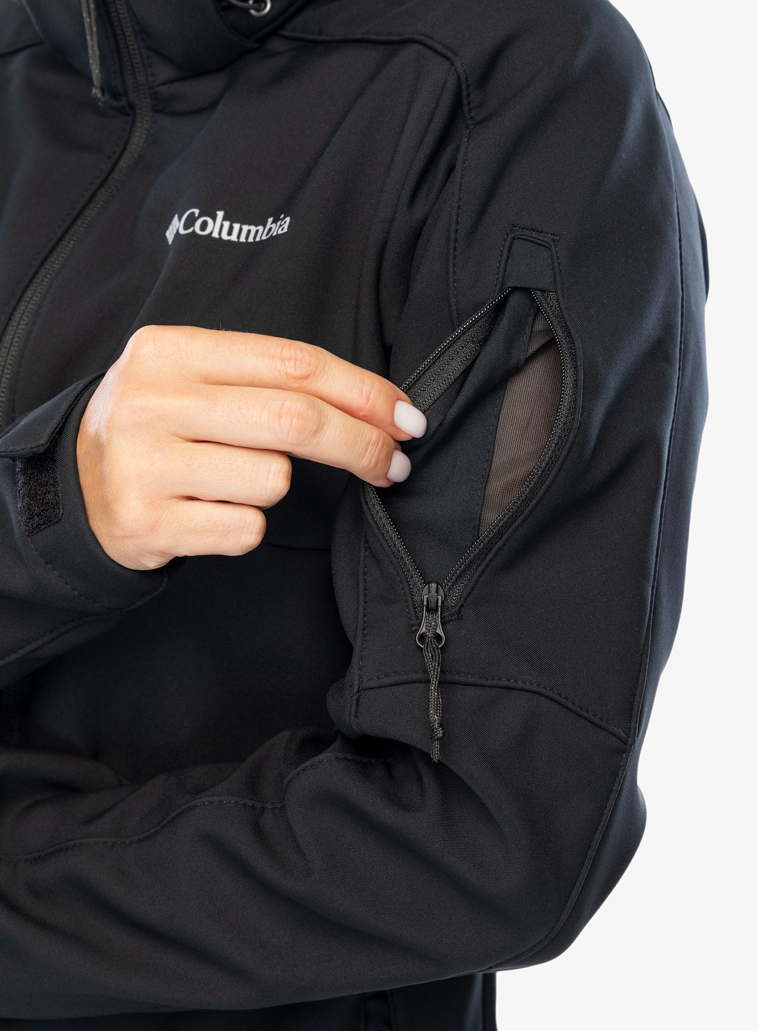 Softshellová bunda dámská Columbia Cascade Ridge II Jacket - black