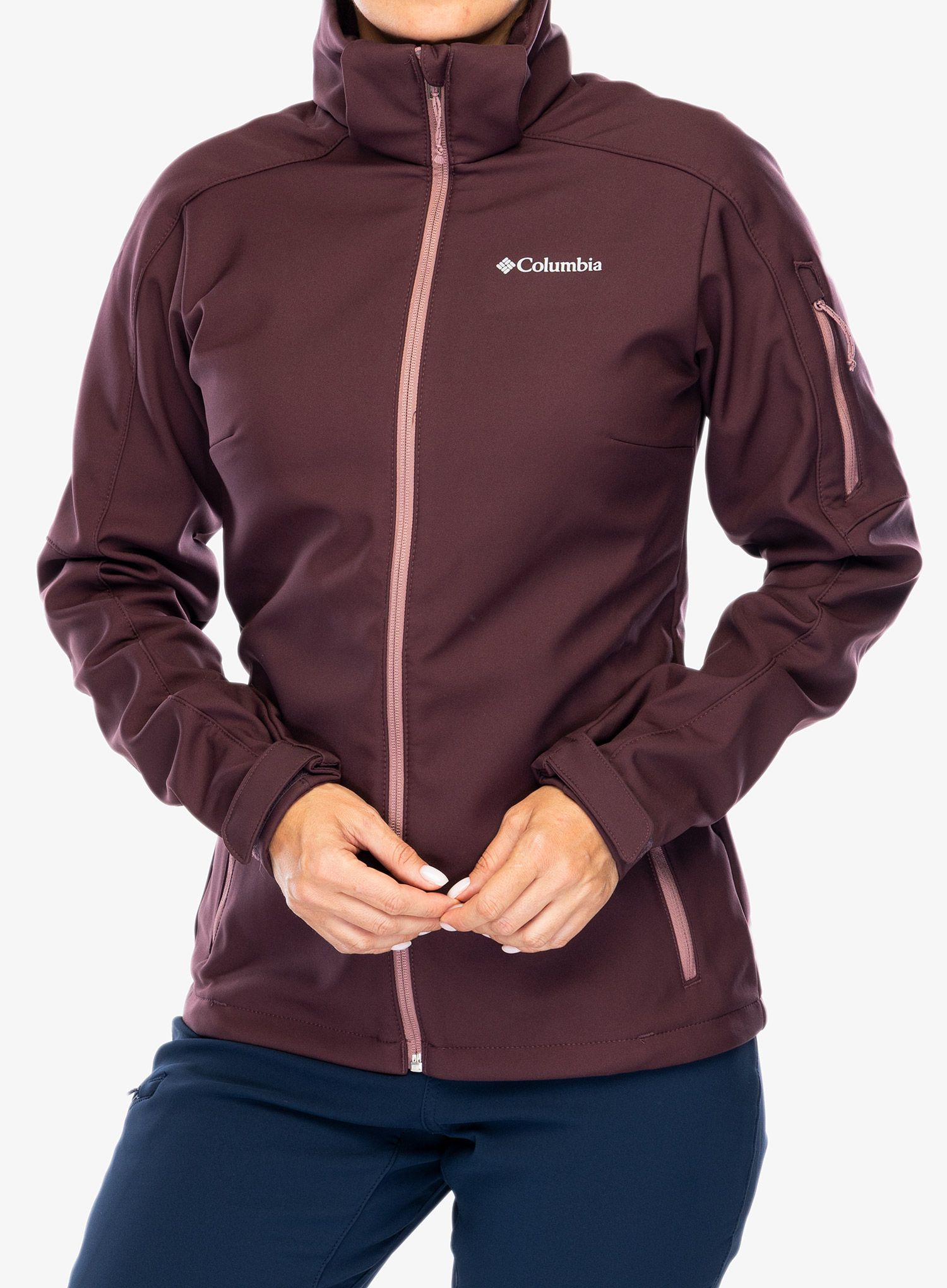 Softshellová bunda Columbia Cascade Ridge II Jacket - moonvista
