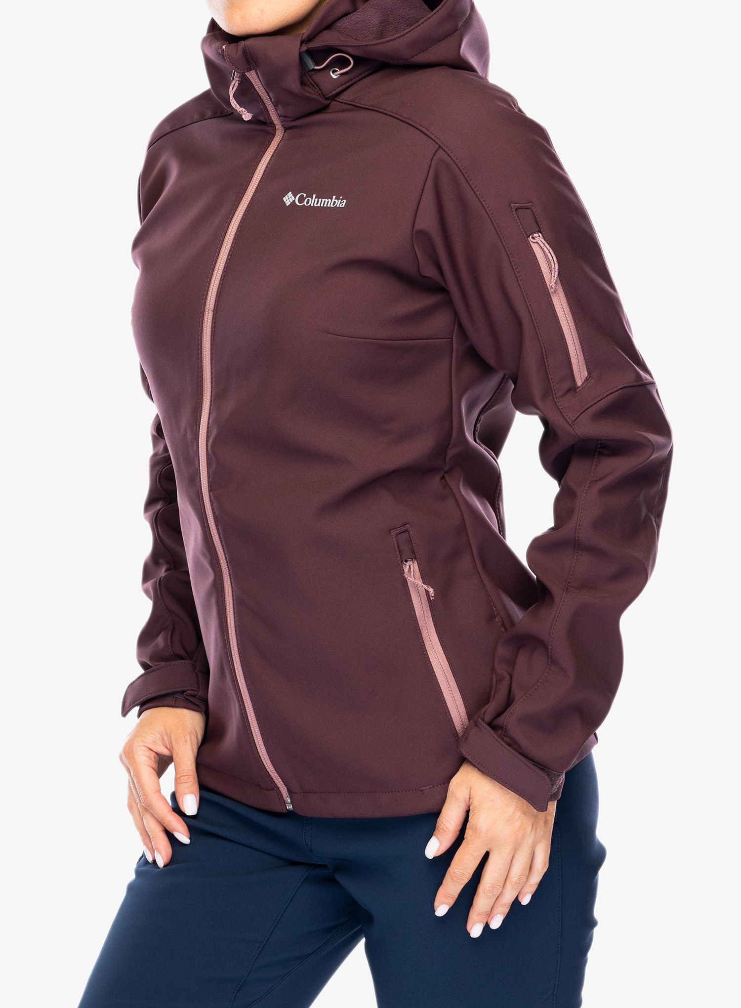 Softshellová bunda Columbia Cascade Ridge II Jacket - moonvista