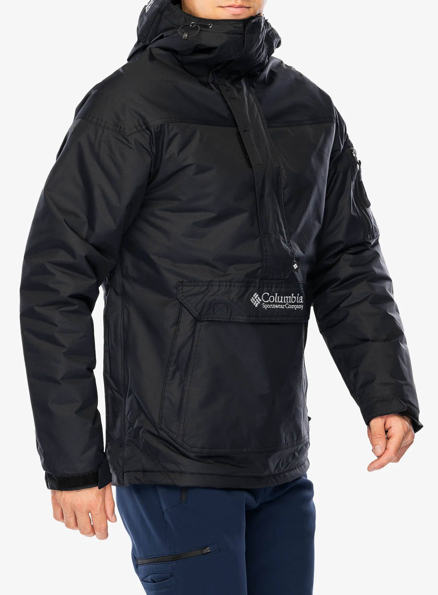 Zateplená bunda Columbia Challenger II Insulated Pullover - black