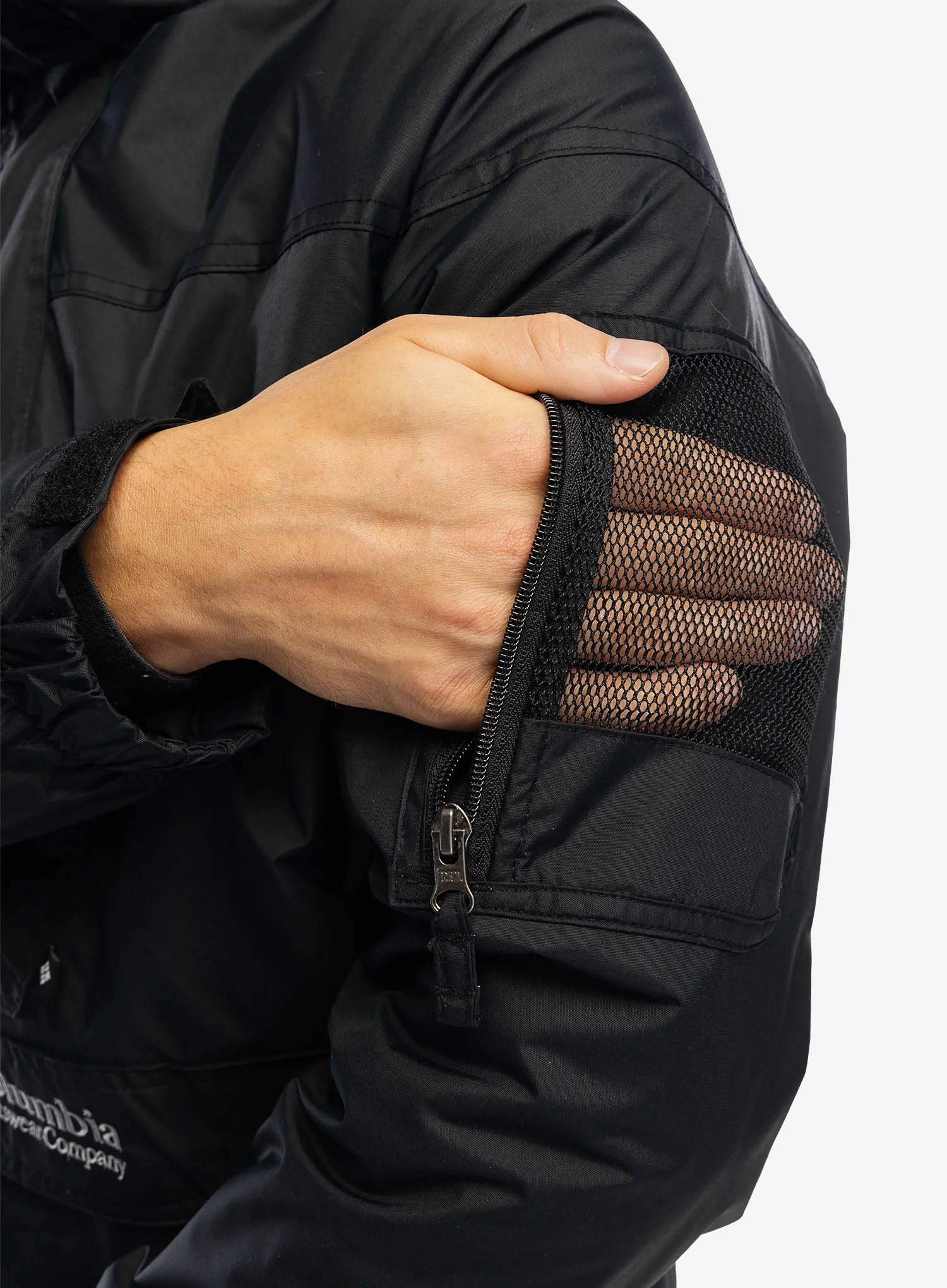 Zateplená bunda Columbia Challenger II Insulated Pullover - black