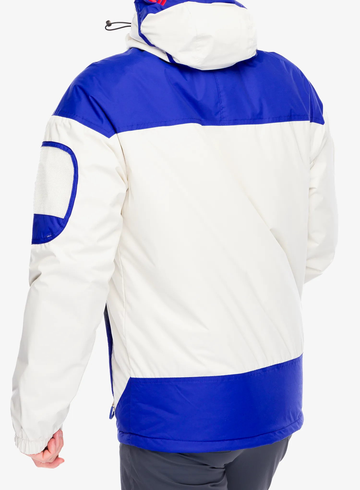 Zateplená bunda Columbia Challenger II Insulated Pullover - chalk/clematis blue