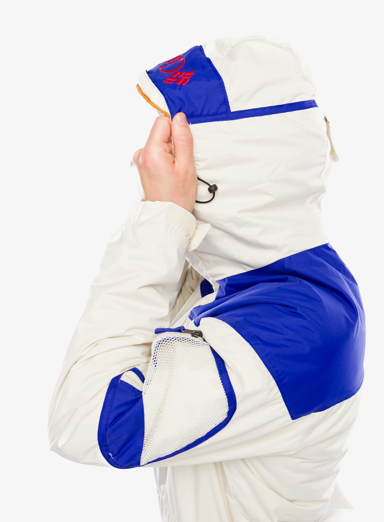 Zateplená bunda Columbia Challenger II Insulated Pullover - chalk/clematis blue