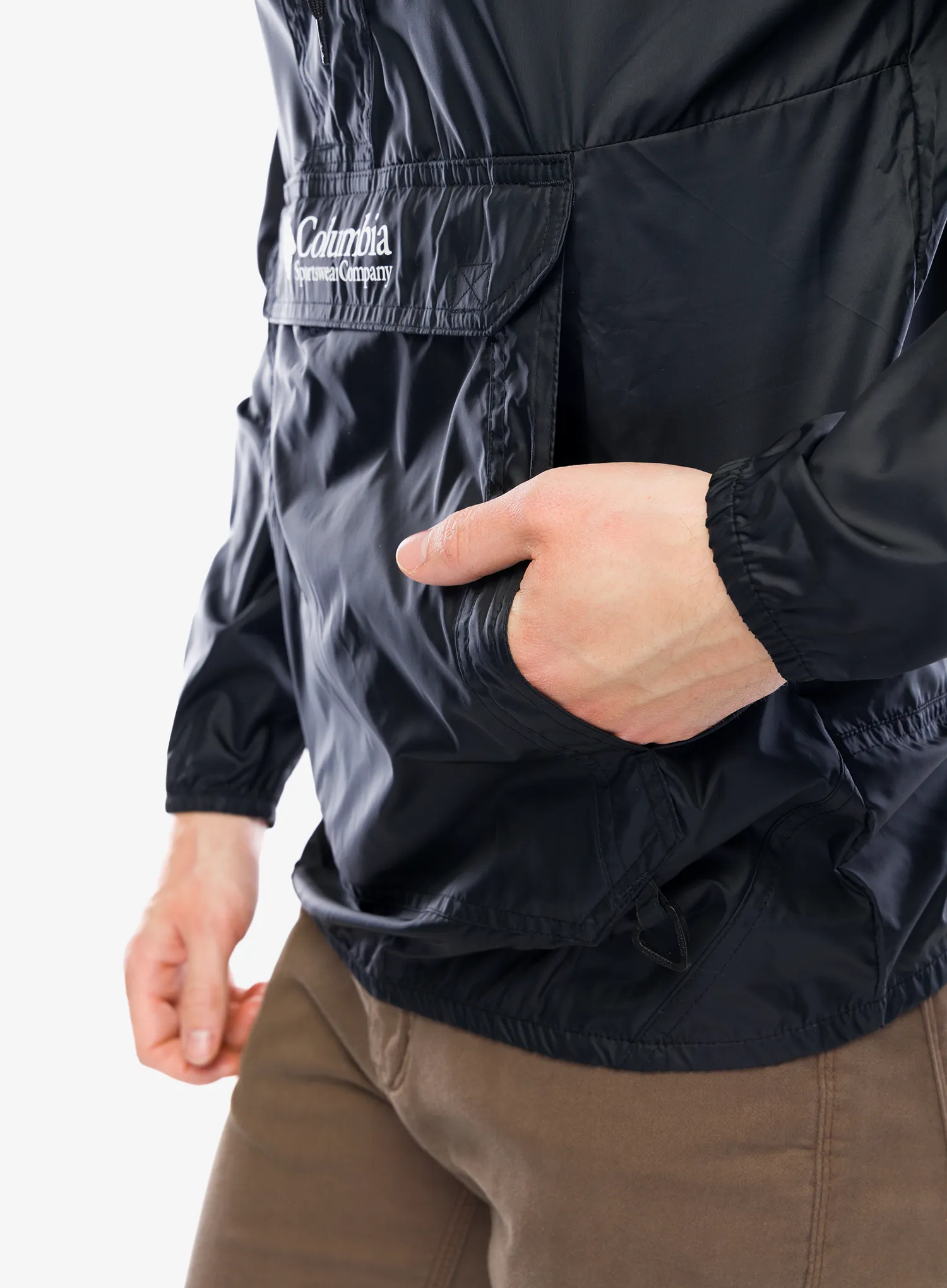 Větruodolná bunda Columbia Challenger Windbreaker - black