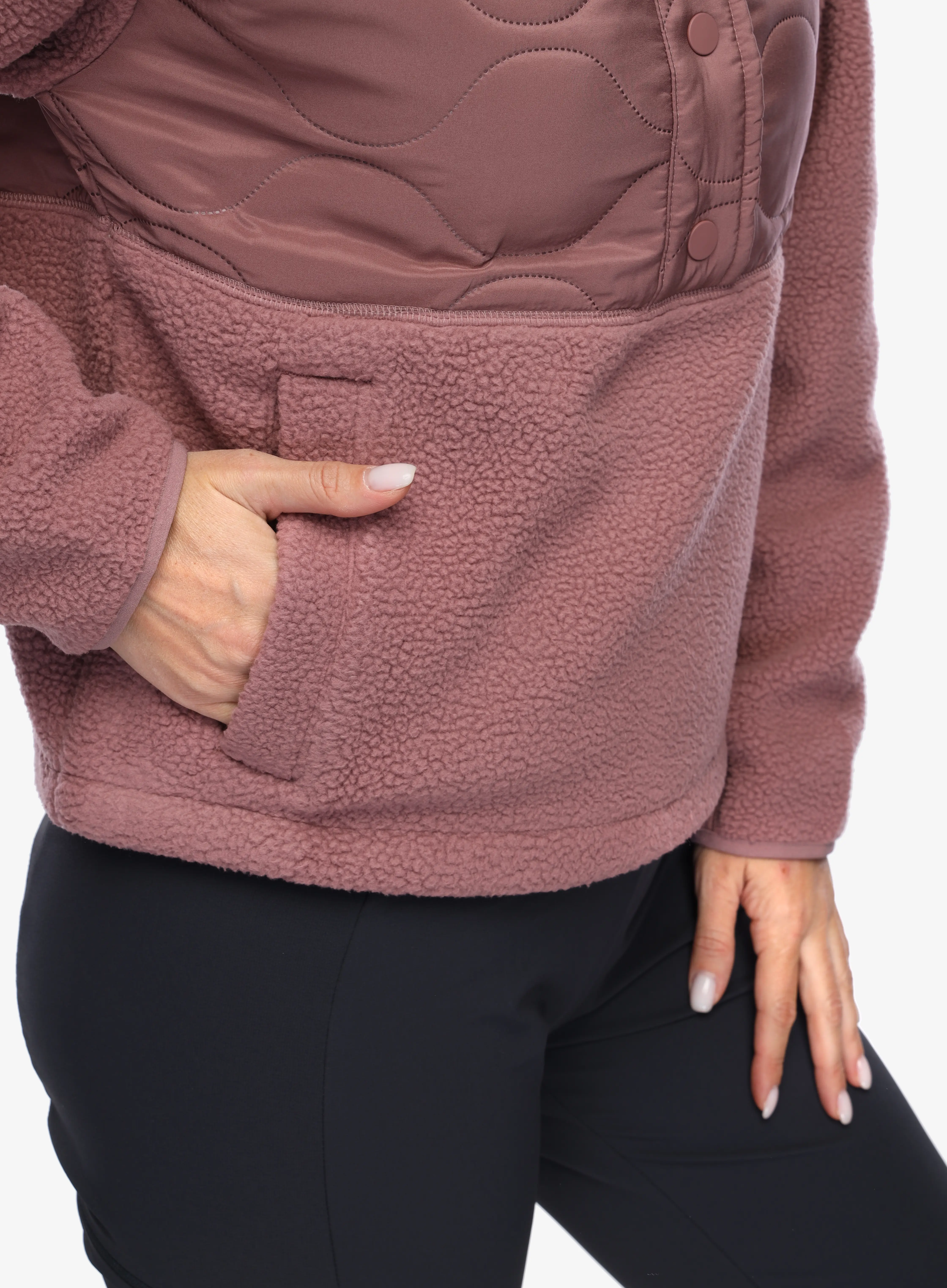 Fleece mikina dámská Columbia Cloud Point Hooded Fleece - fig