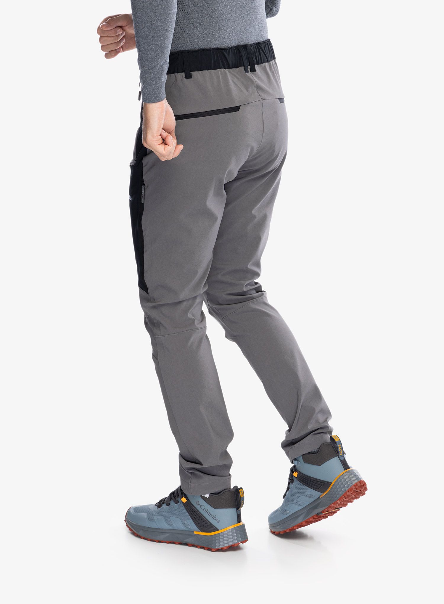 Softshell kalhoty Columbia Columbia Tech Softshell Pant - city grey/black