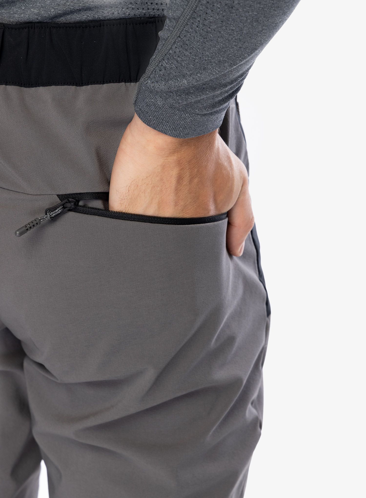 Softshell kalhoty Columbia Columbia Tech Softshell Pant - city grey/black
