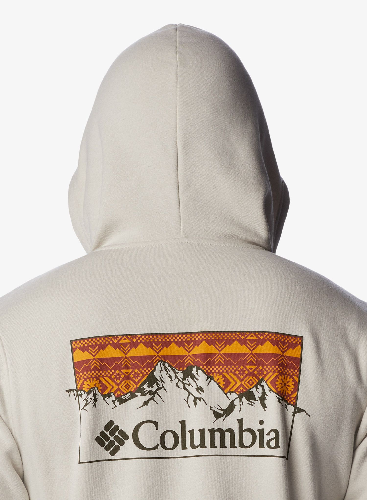 Pánská mikina Columbia Trek Graphic Hoodie - dark stone/checkered range