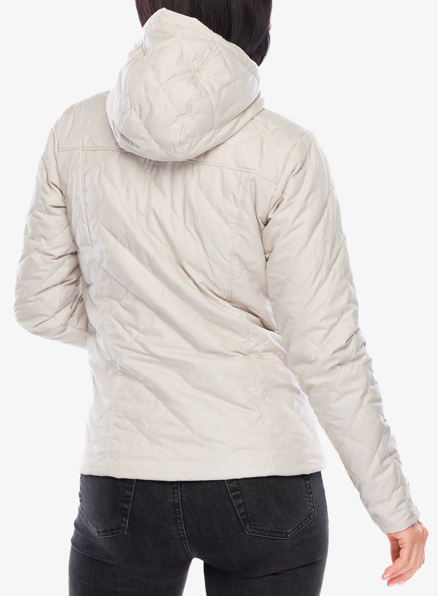 Zateplená bunda dámská Columbia Copper Crest II Hooded Jacket - dark stone