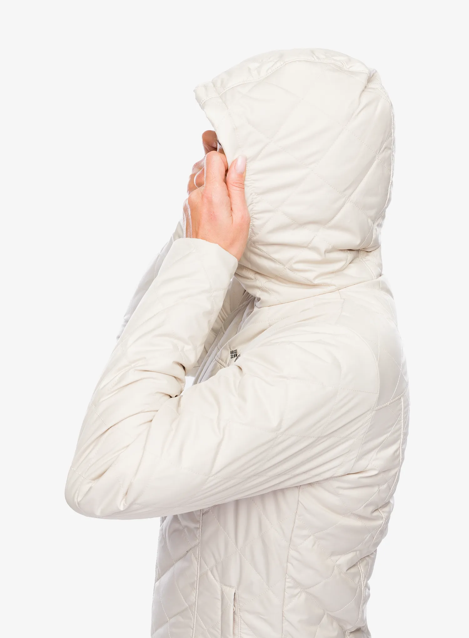 Zateplená bunda dámská Columbia Copper Crest II Hooded Jacket - dark stone