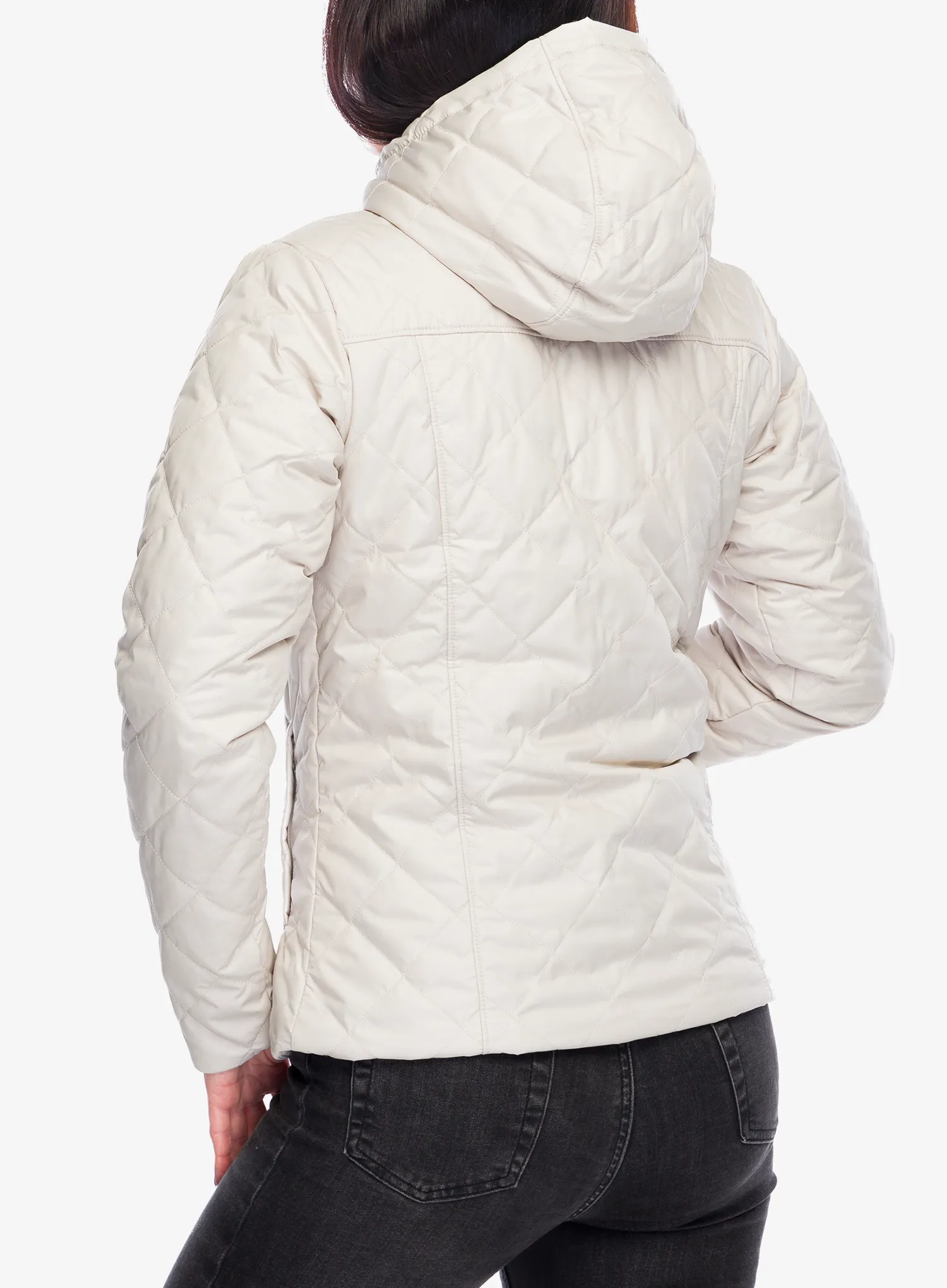 Zateplená bunda dámská Columbia Copper Crest II Hooded Jacket - dark stone