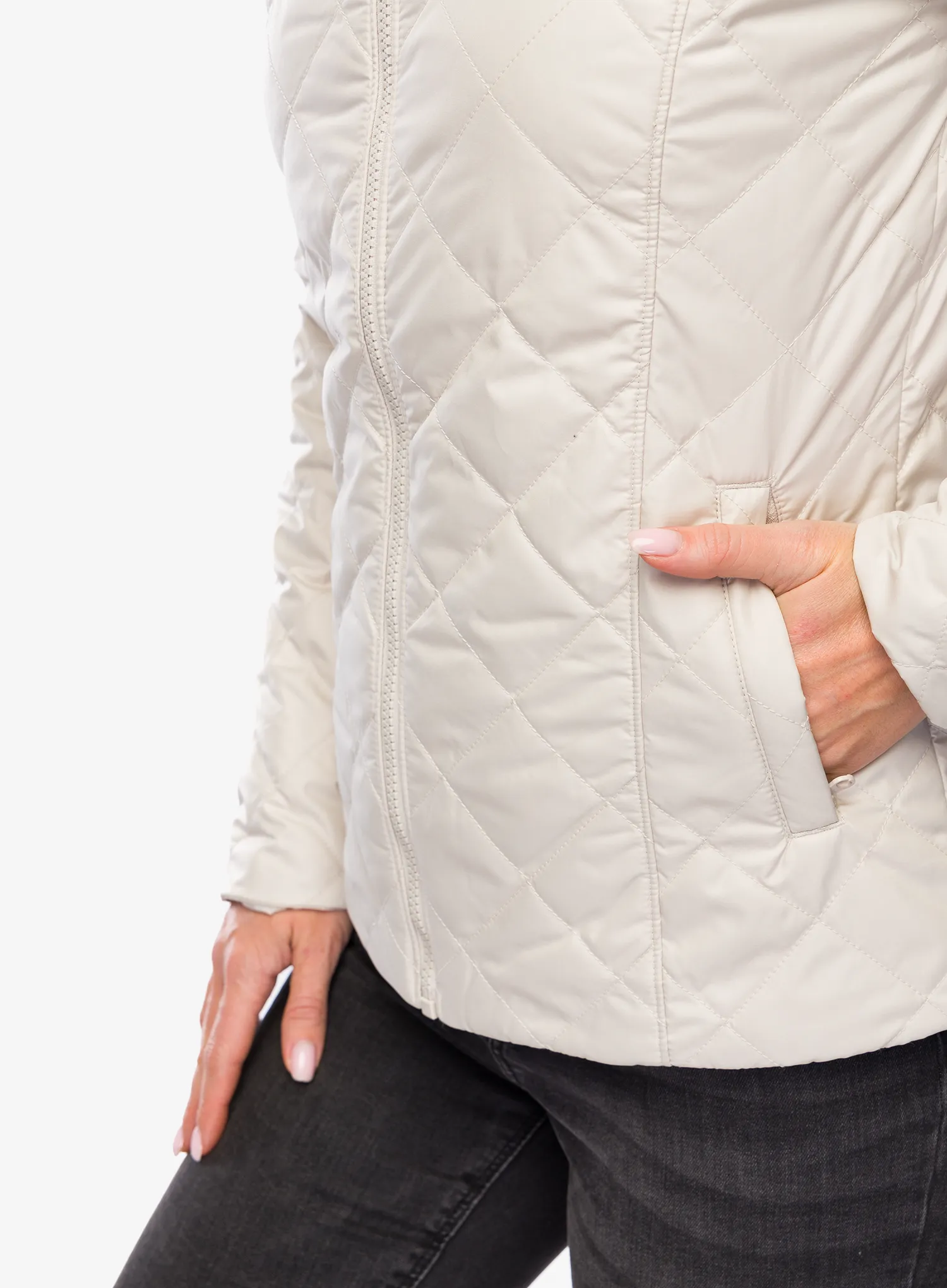 Zateplená bunda dámská Columbia Copper Crest II Hooded Jacket - dark stone