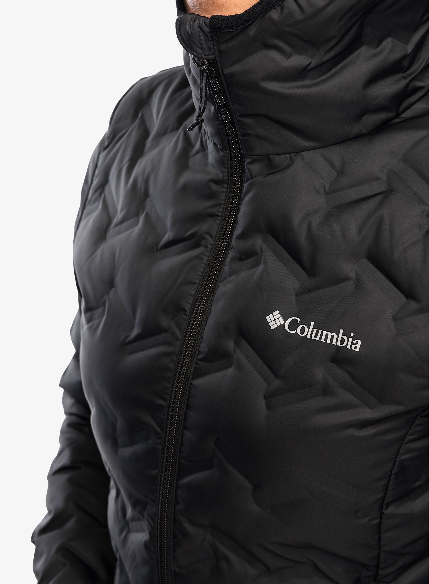 Dámská péřová bunda Columbia Delta Ridge II Down Hooded Jacket - black